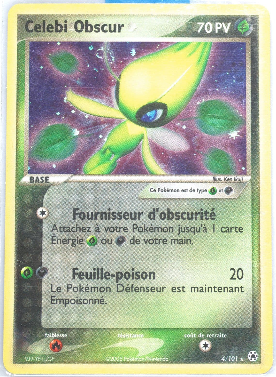 Celebi Obscur-Holo (4) 2005 Pokemon French EX Hidden Legends