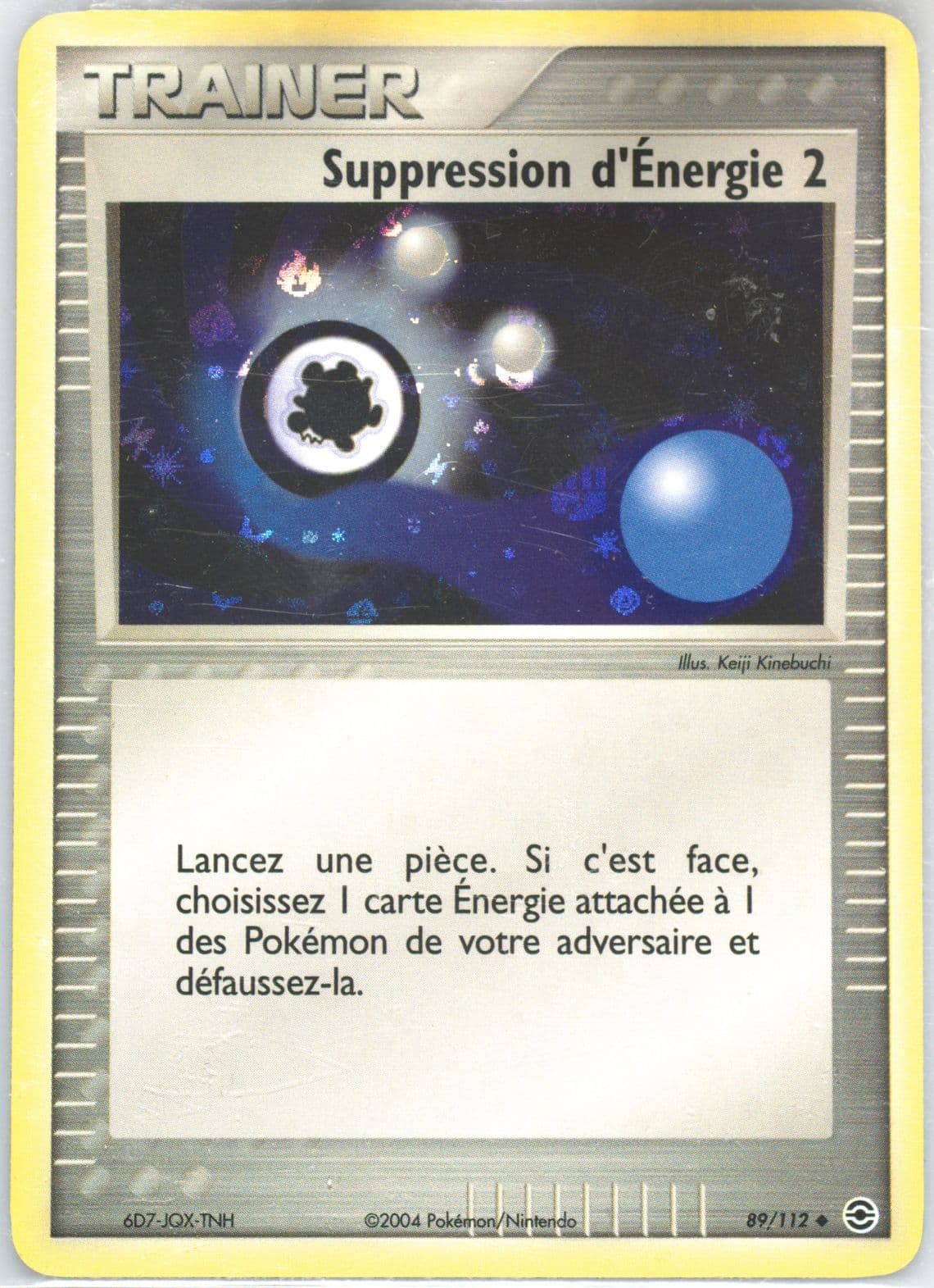 Suppression D'Energie 2-Reverse Foil French (89) 2004 Pokemon EX Fire Red & Leaf Green