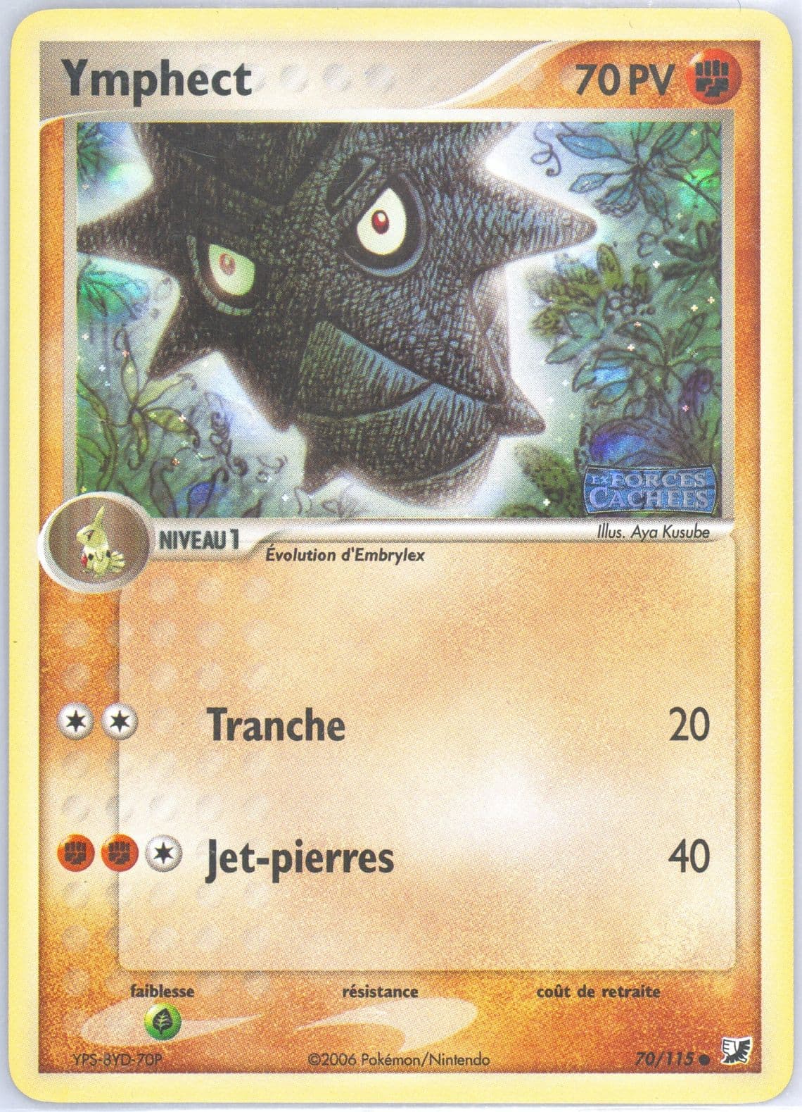 Ymphect-Reverse Foil (70) 2006 Pokemon French EX Unseen Forces