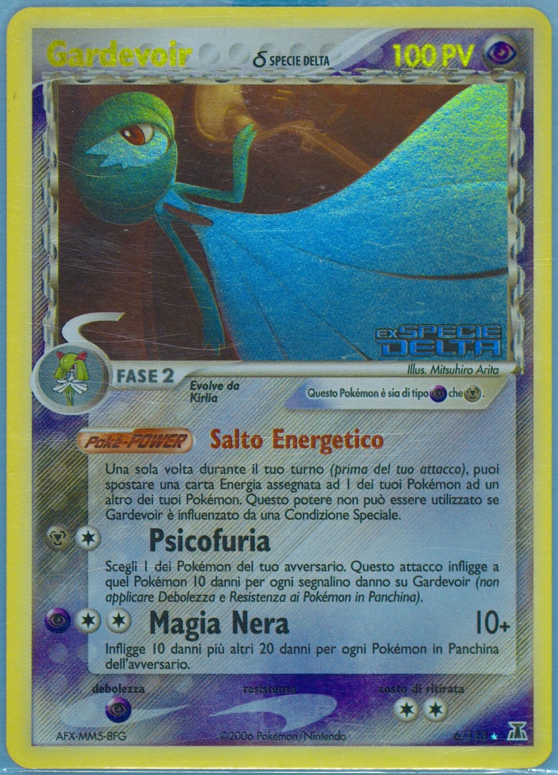 Gardevoir-Reverse Foil Italian (6) 2005 Pokemon EX Delta Species