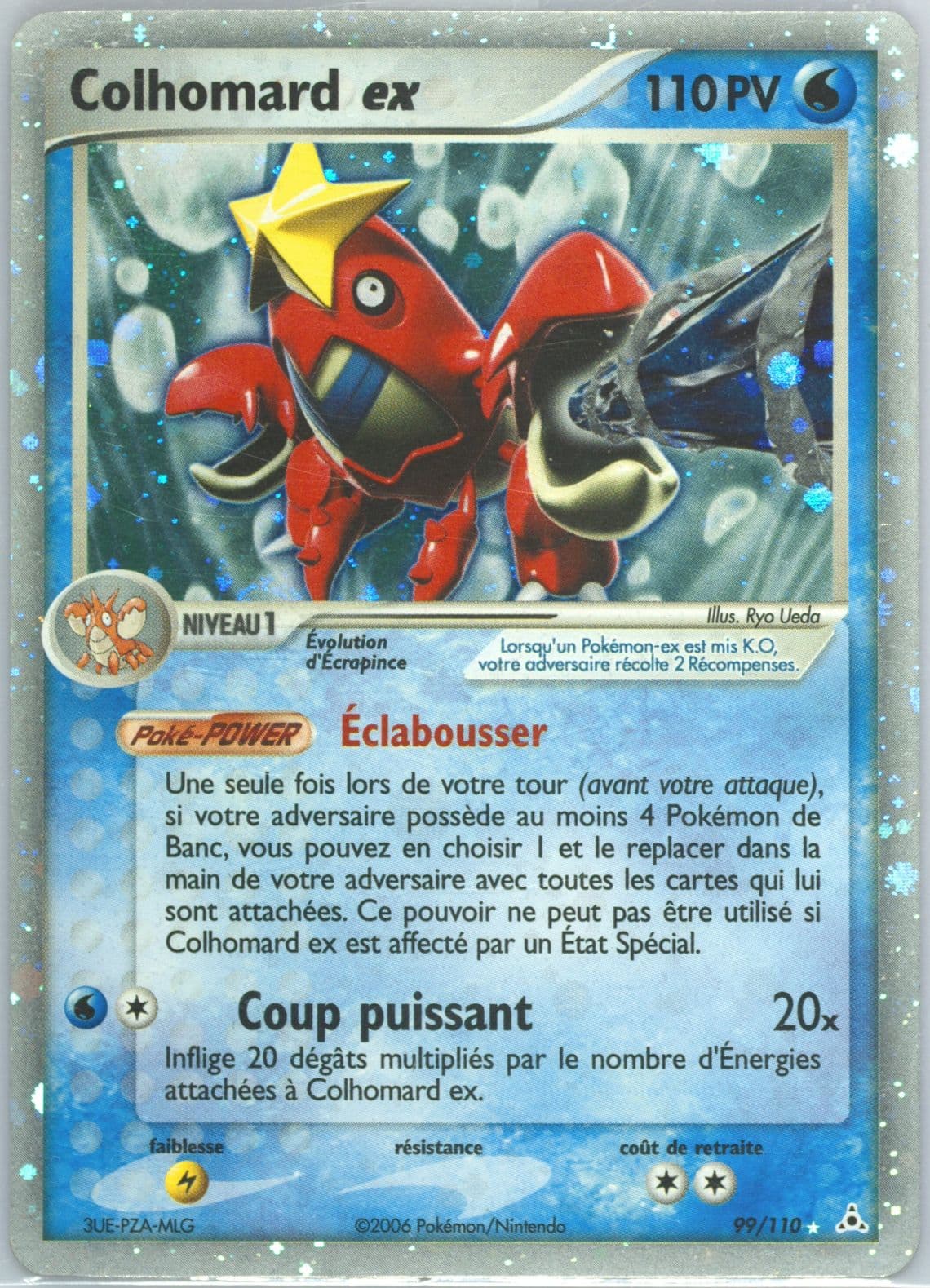 Colhomard EX-Holo French (99) 2006 Pokemon EX Holon Phantoms