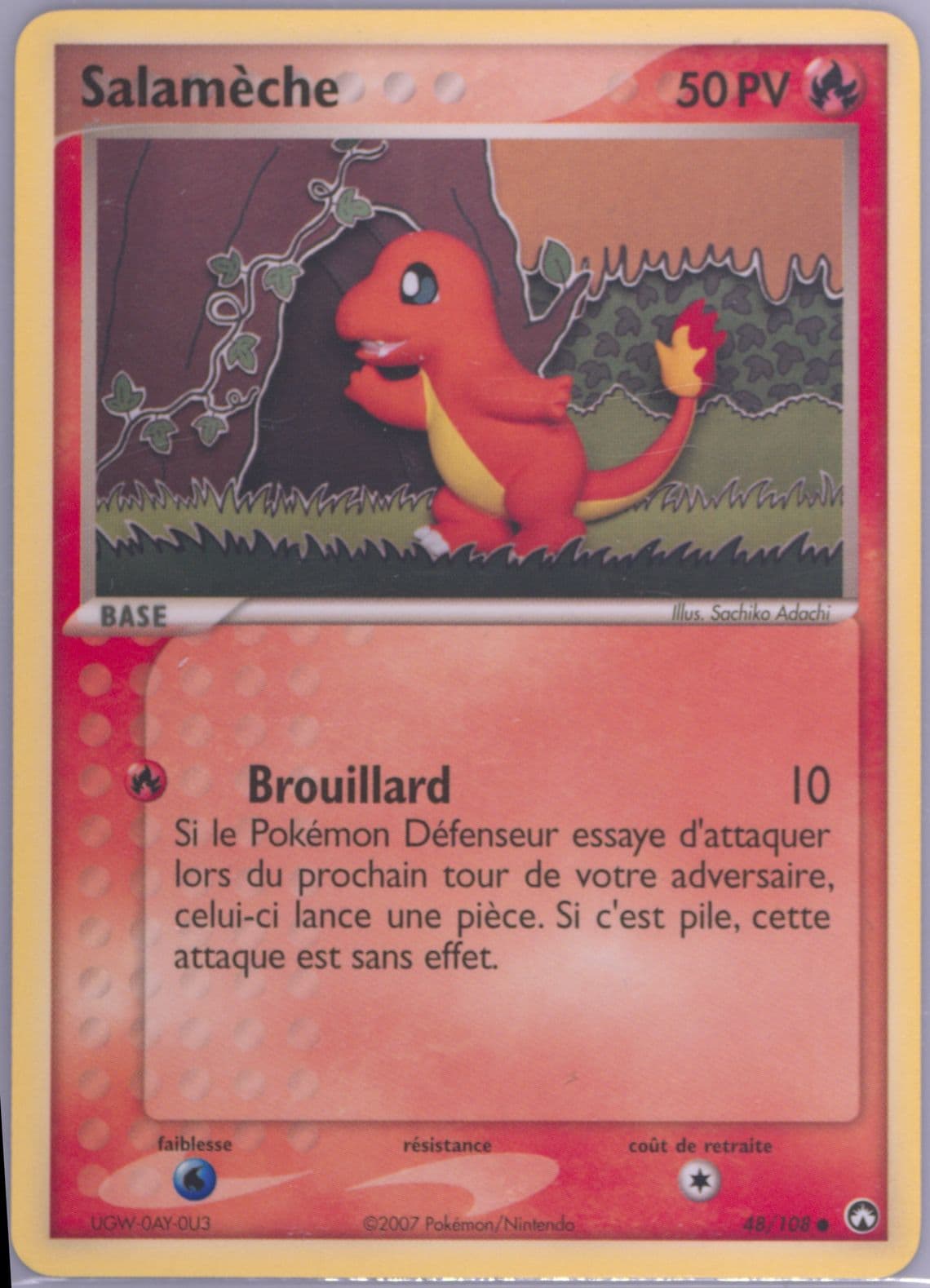 Salameche (48) 2007 Pokemon French EX Crystal Guardians