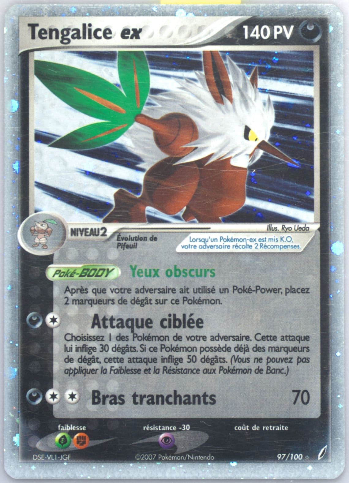 Tengalice EX-Holo (97) 2007 Pokemon French EX Crystal Guardians