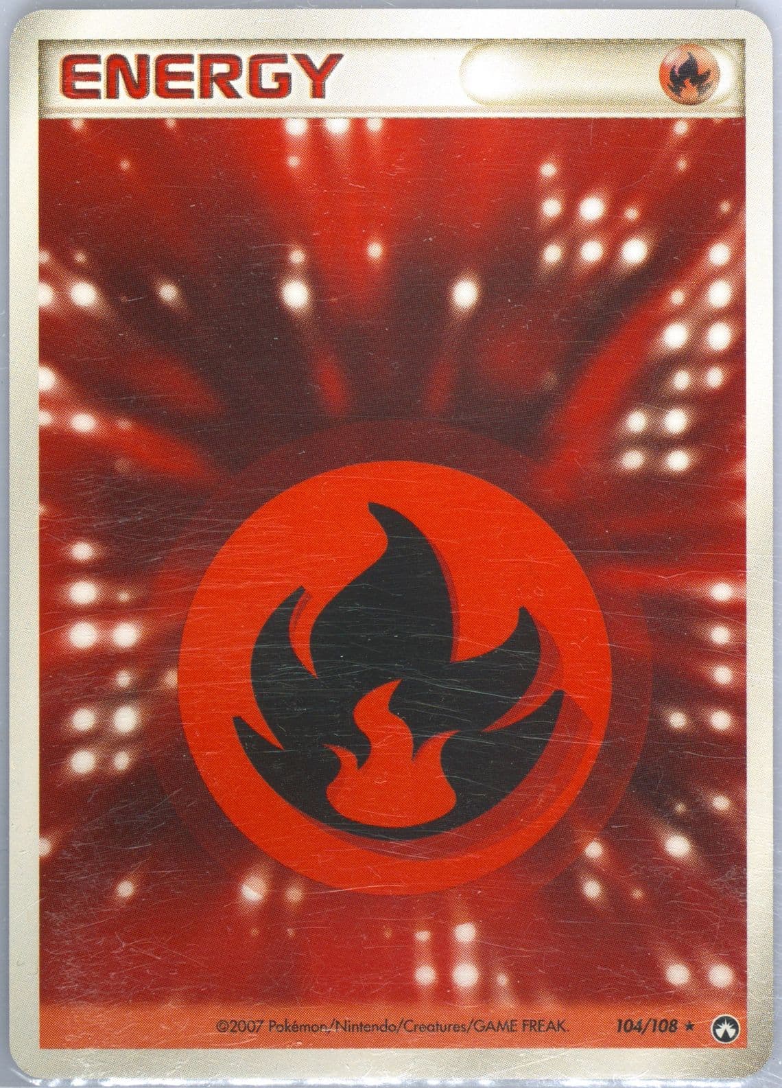 Fire Energy (104) 2007 Pokemon Japanese World Champions Pack