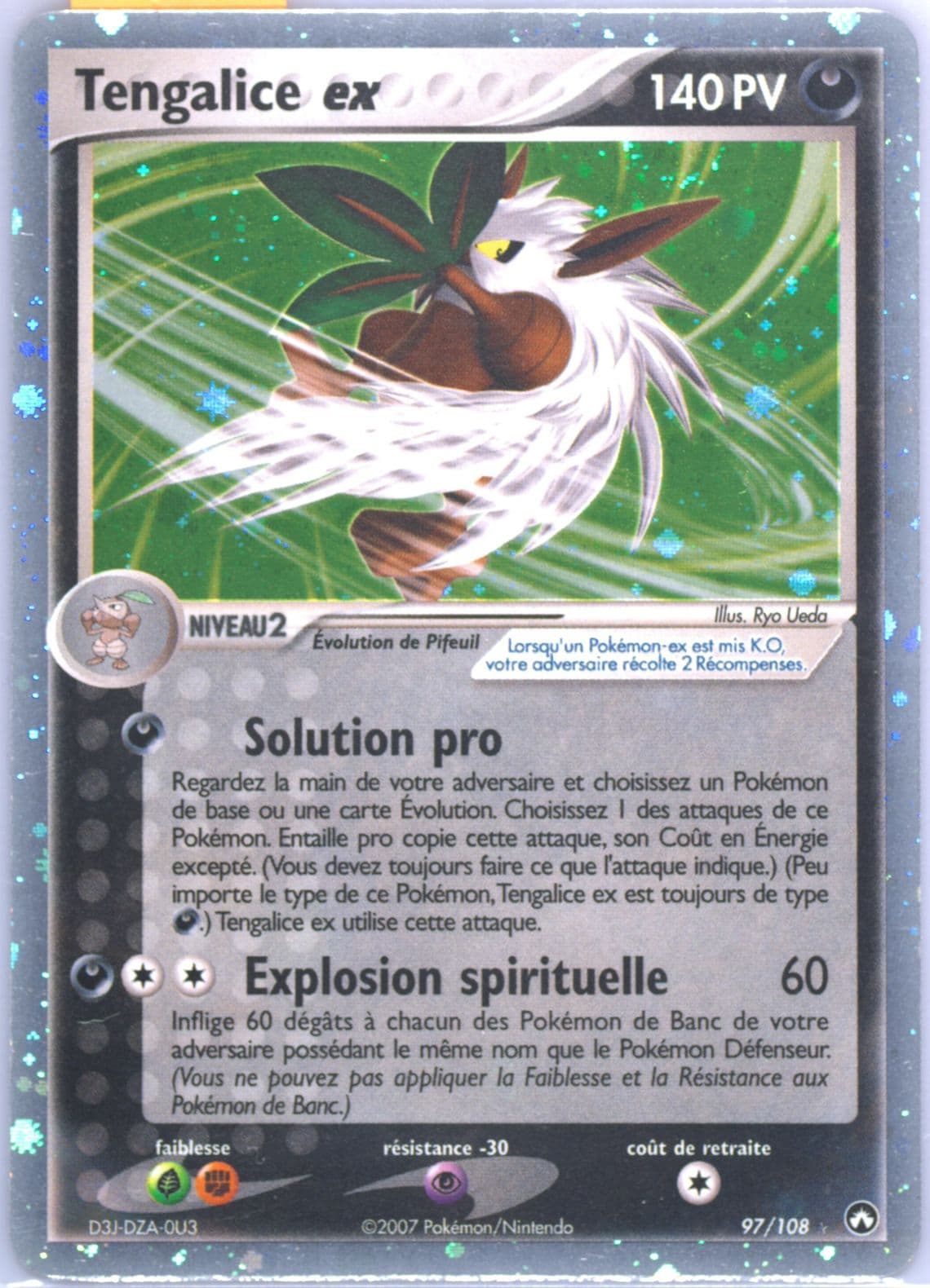 Tengalice EX-Holo French (97) 2007 Pokemon EX Power Keepers