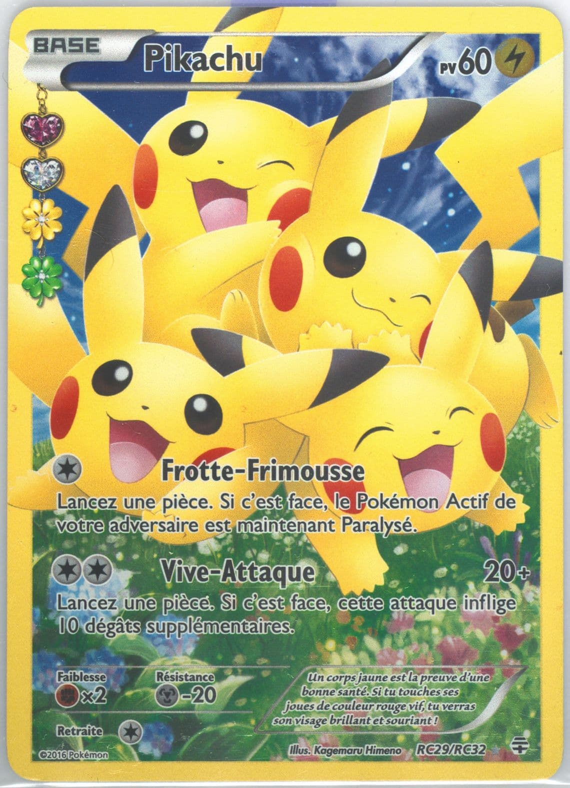 Full Art/Pikachu French (RC29) 2016 Pokemon XY Generations Radiant Collection