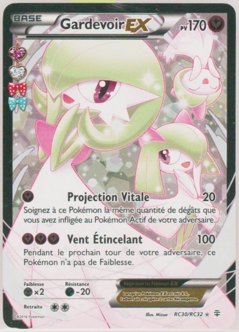 Full Art/Gardevoir EX French (RC30) 2016 Pokemon XY Generations Radiant Collection