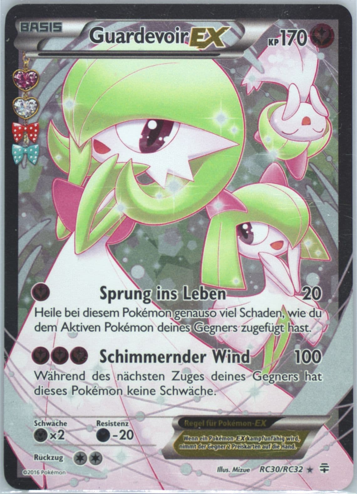 Full Art/Guardevoir EX German (RC30) 2016 Pokemon XY Generations Radiant Collection