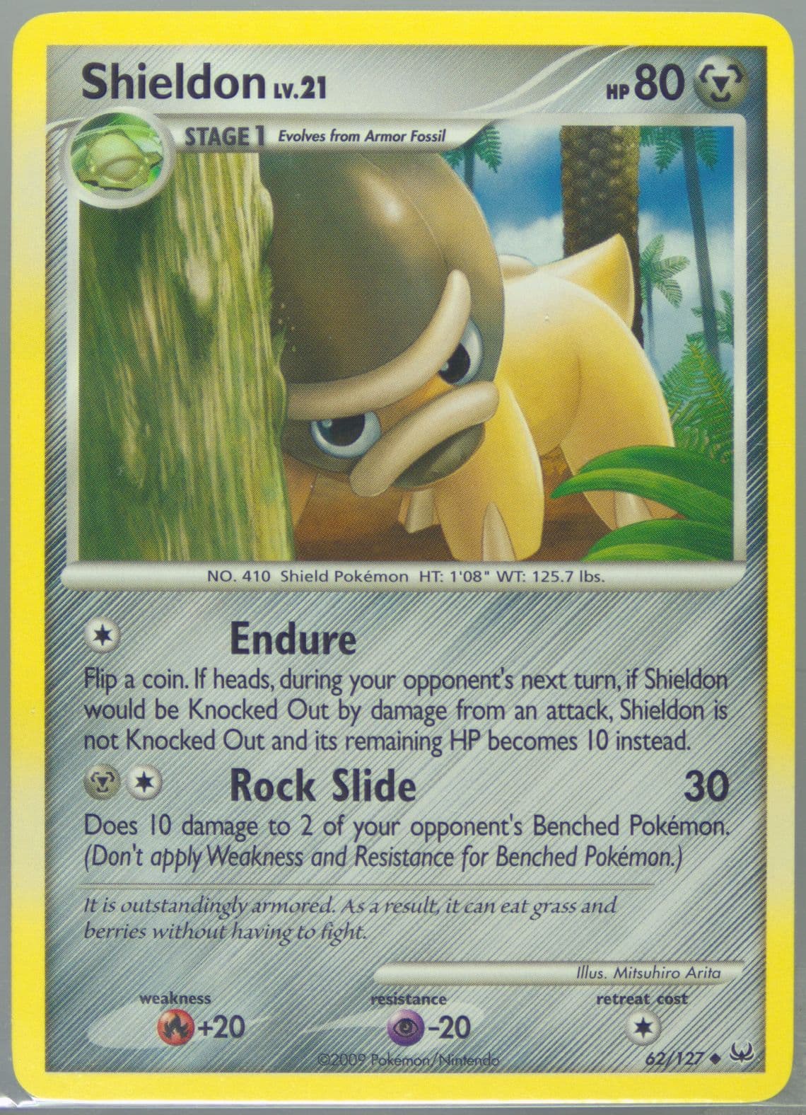 Shieldon (62) 2009 Pokemon Platinum