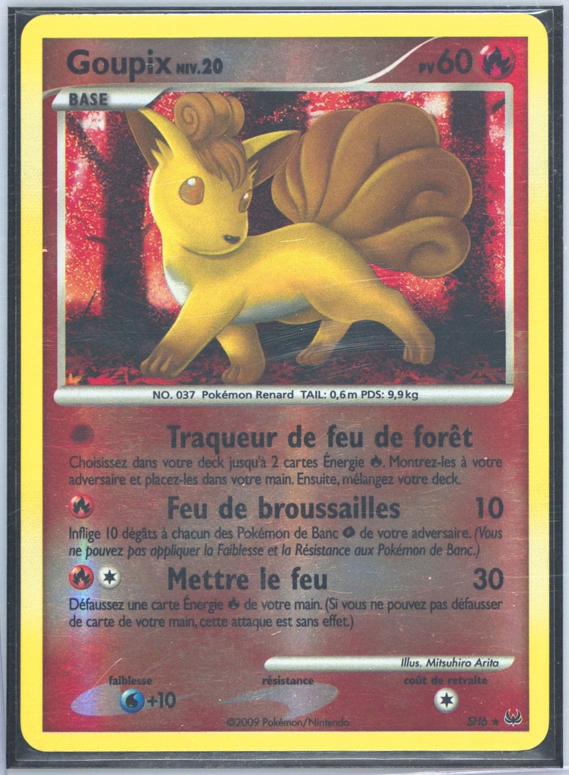 Goupix-Reverse Foil French (SH6) 2009 Pokemon Platinum
