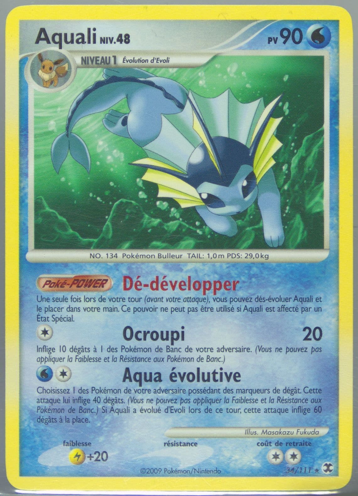 Aquali French (34) 2009 Pokemon Platinum Rising Rivals