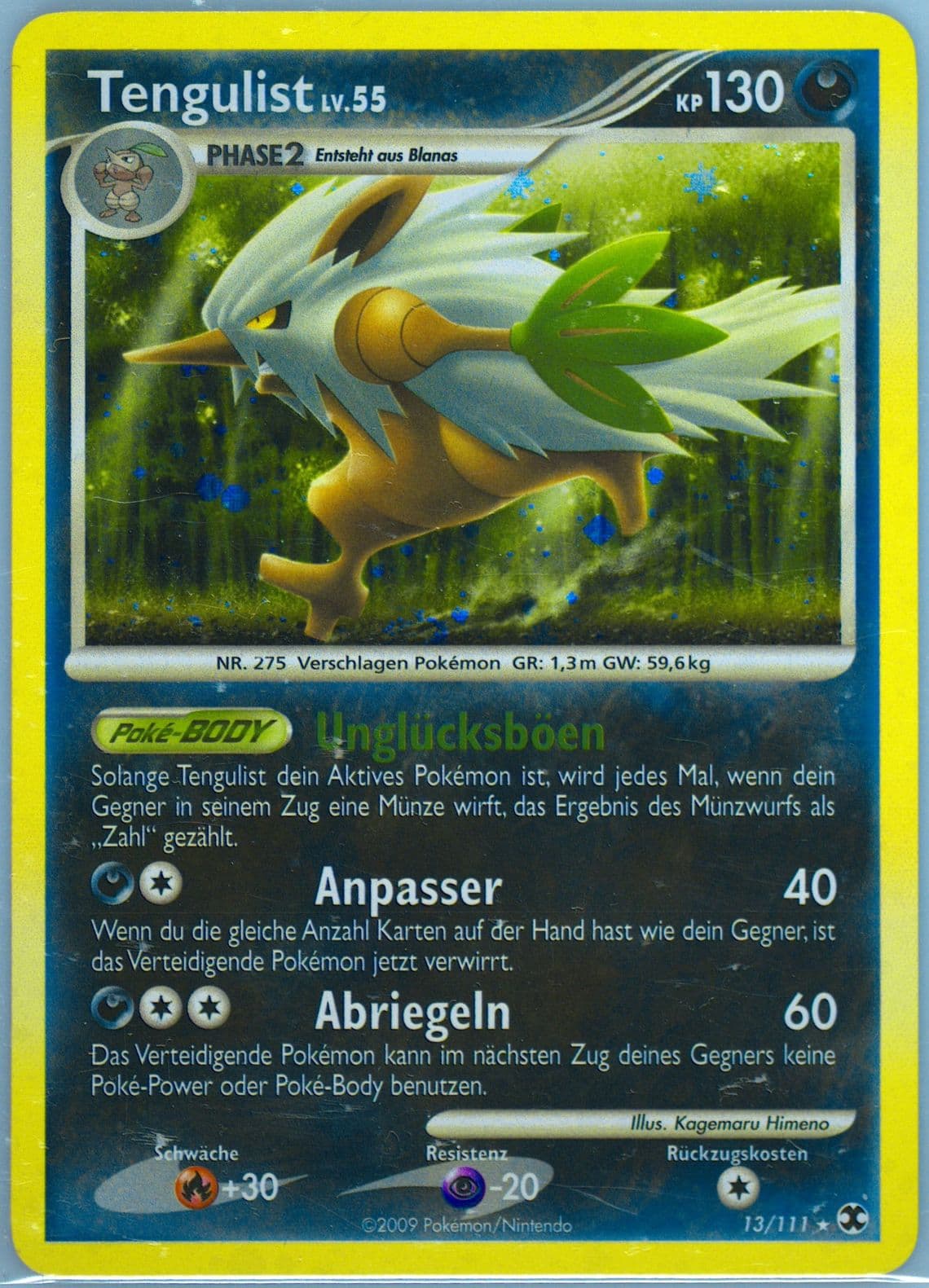 Tengulist-Holo German (13) 2009 Pokemon Platinum Rising Rivals