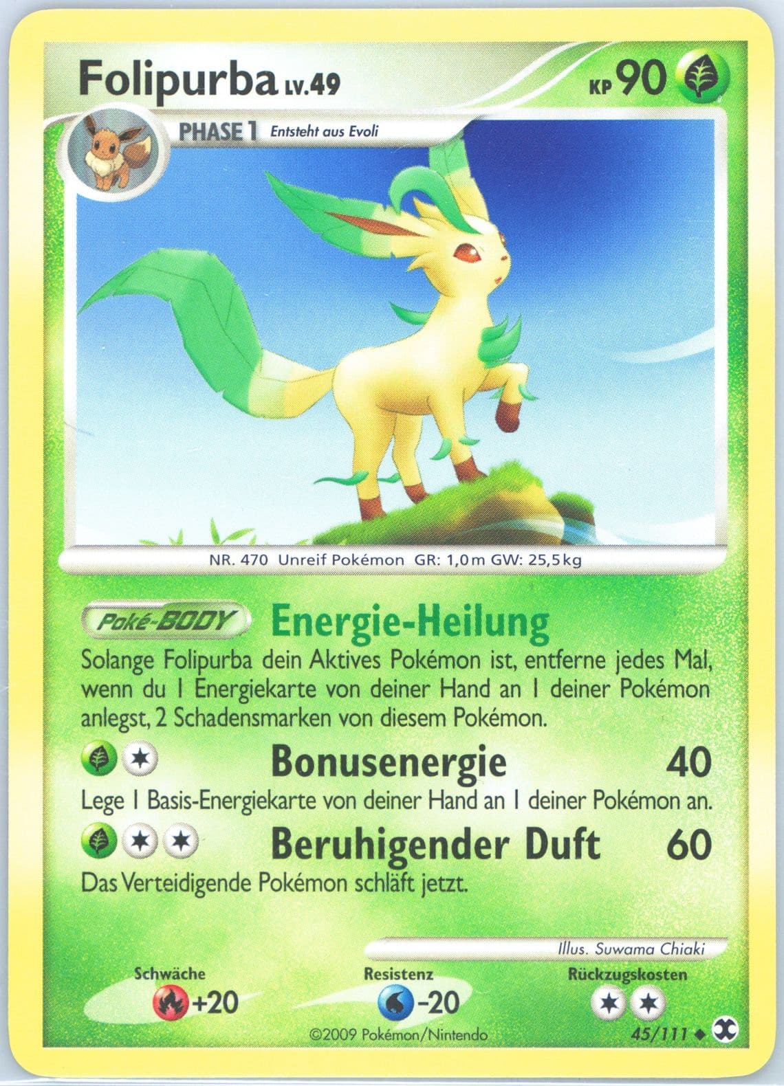 Folipurba German (45) 2009 Pokemon Platinum Rising Rivals