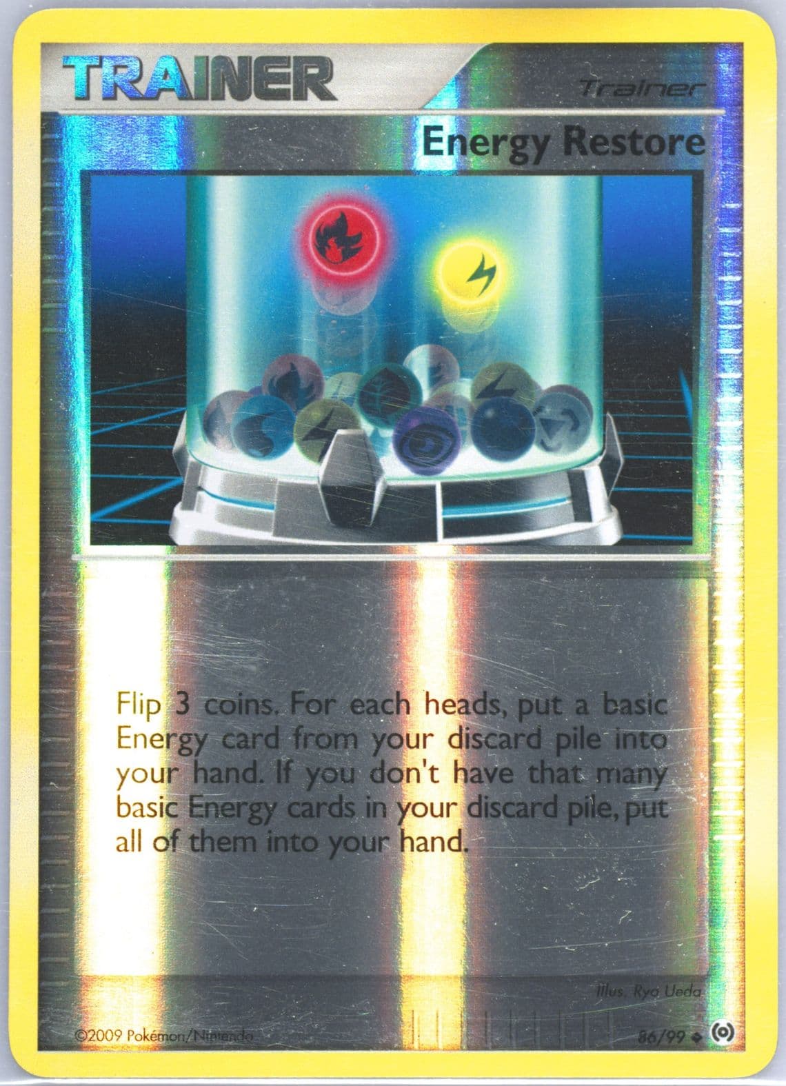 Energy Restore-Reverse Foil (86) 2009 Pokemon Platinum Arceus