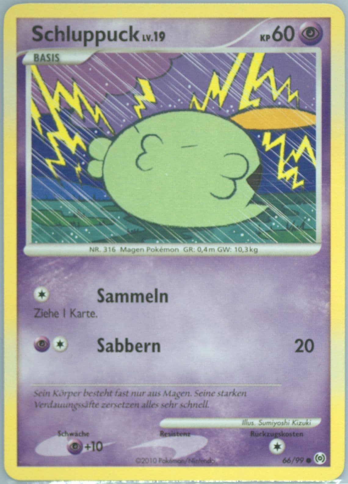 Schluppuck German (66) 2009 Pokemon Platinum Arceus