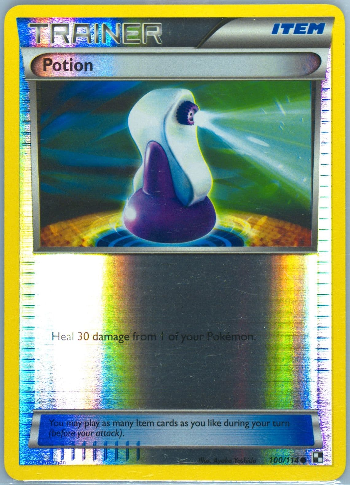 Potion-Reverse Foil (100) 2011 Pokemon Black & White
