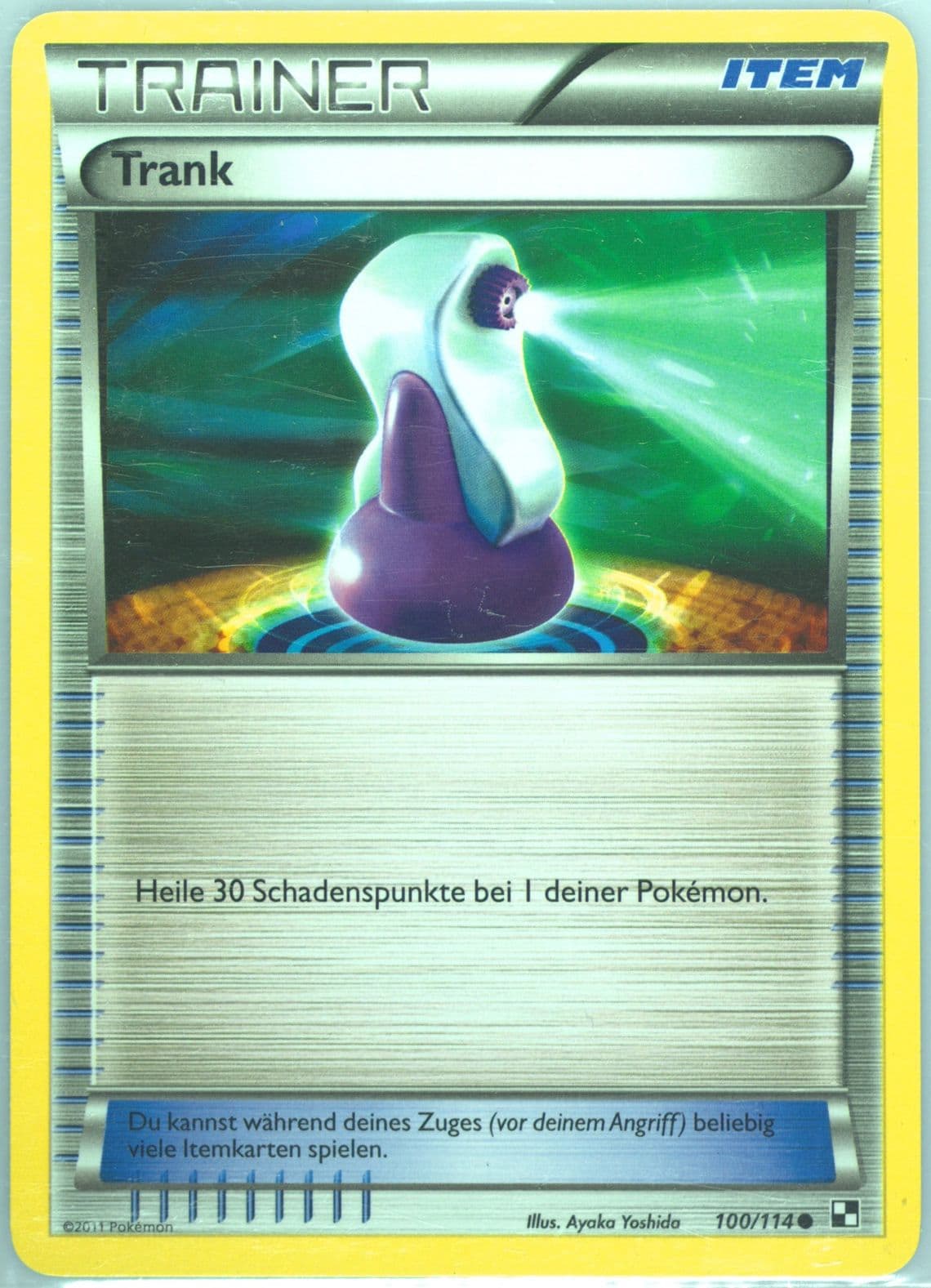 Trank German (100) 2011 Pokemon Black & White