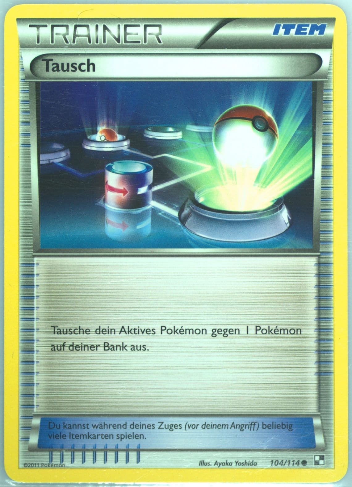 Tausch German (104) 2011 Pokemon Black & White