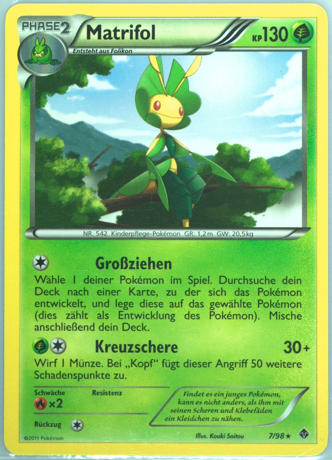 Matrifol German (7) 2011 Pokemon Black & White Emerging Powers