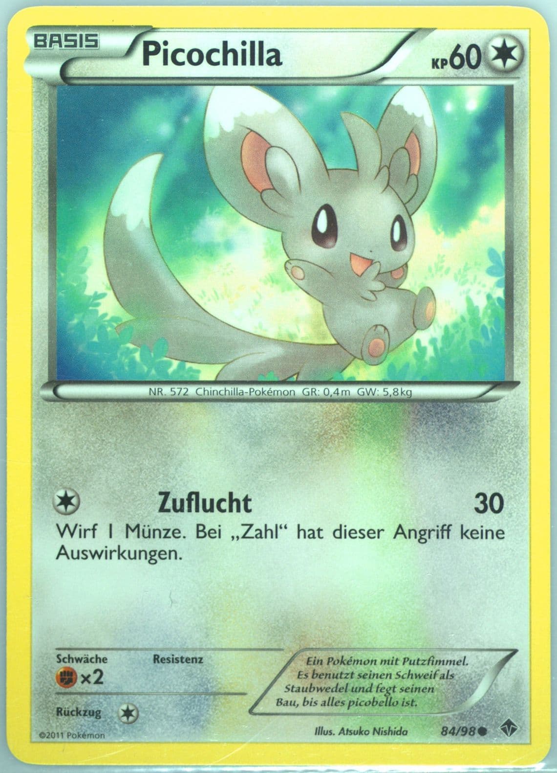 Picochilla German (84) 2011 Pokemon Black & White Emerging Powers