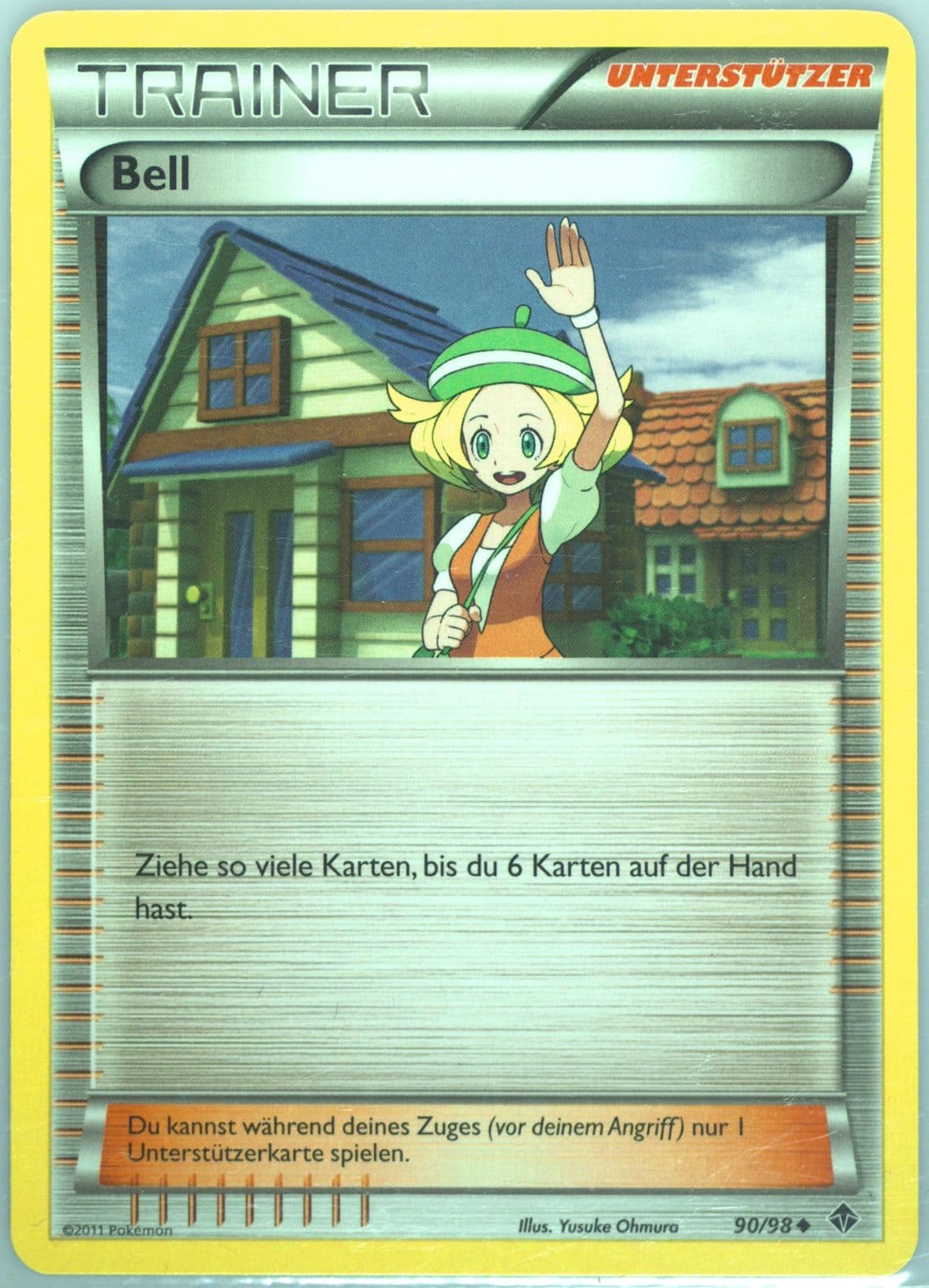 Bell German (90) 2011 Pokemon Black & White Emerging Powers