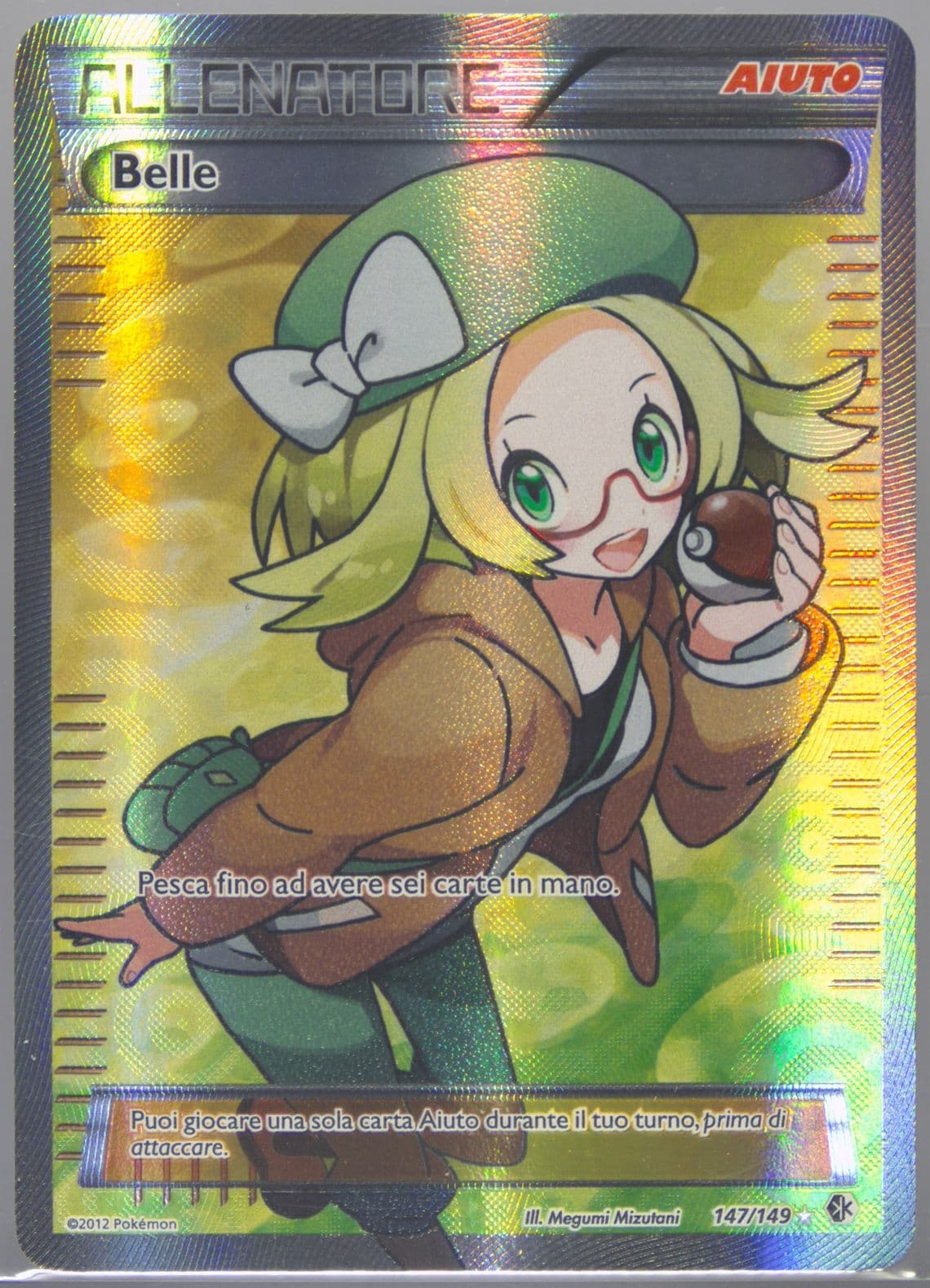 Full Art/Belle (147) 2013 Pokemon Italian Black & White Boundaries Crossed
