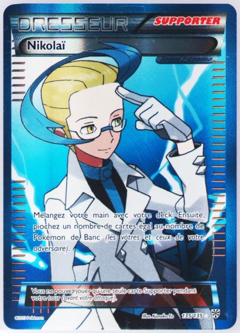Full Art/Nikolai French (135) 2013 Pokemon Black & White Plasma Storm