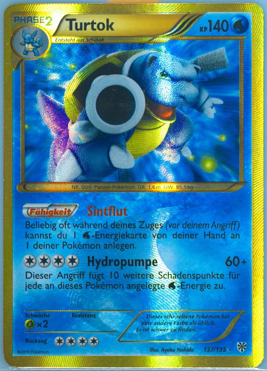 Turtok German (137) 2013 Pokemon Black & White Plasma Storm