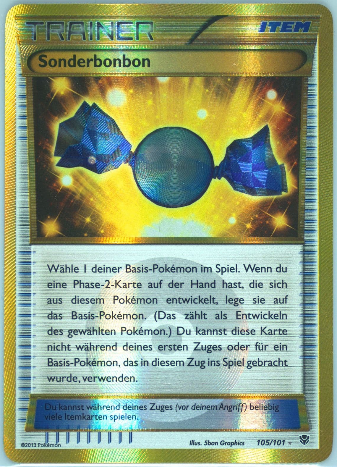Sonderbonbon German (105) 2013 Pokemon Black & White Plasma Blast