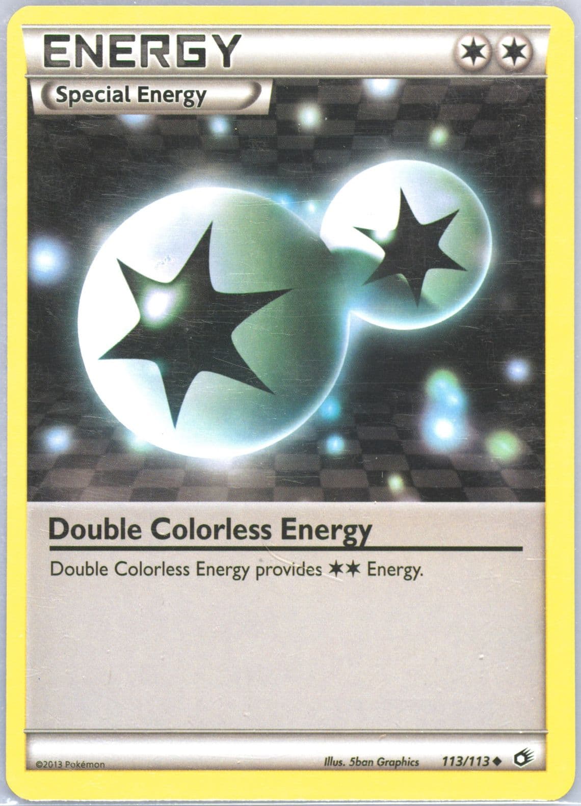 Double Colorless Energy (113) 2013 Pokemon Black & White Legendary Treasures