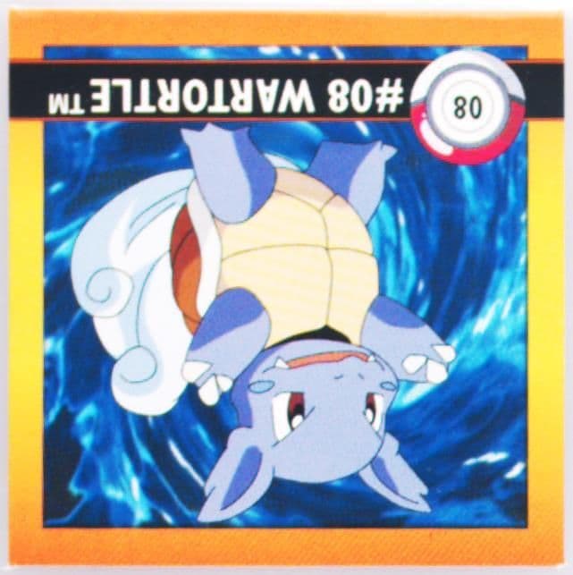 Wartortle (8) 1999 Pokemon Stickers Series 1