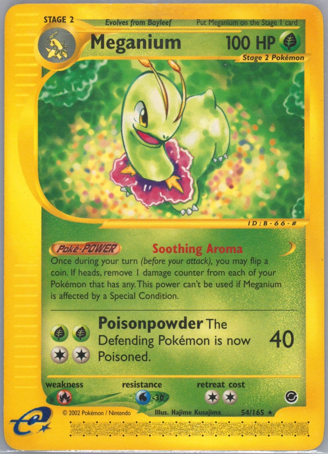 Meganium (54) 2002 Pokemon Expedition