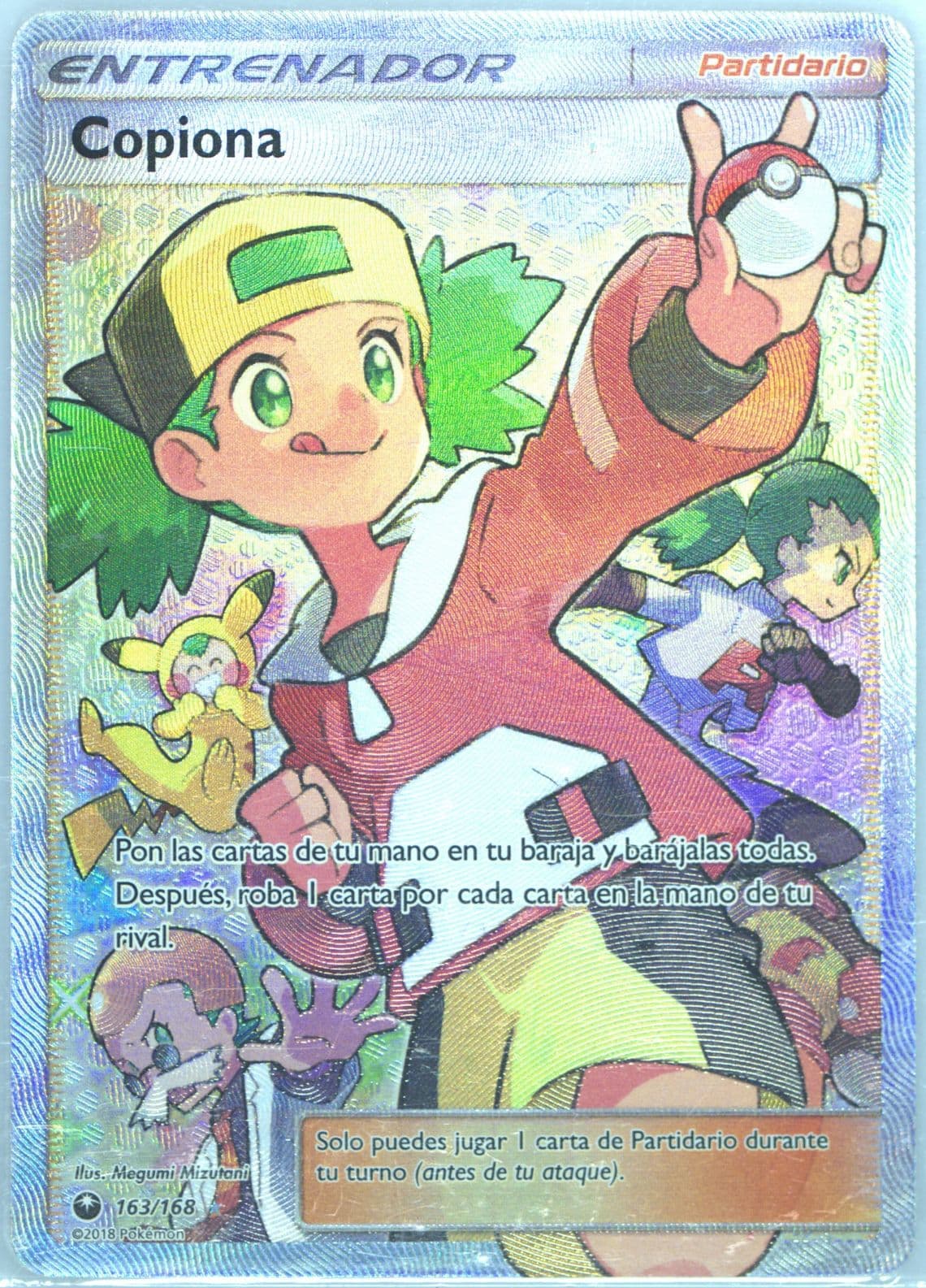 Full Art/Copiona Spanish (163) 2018 Pokemon Sun & Moon Celestial Storm