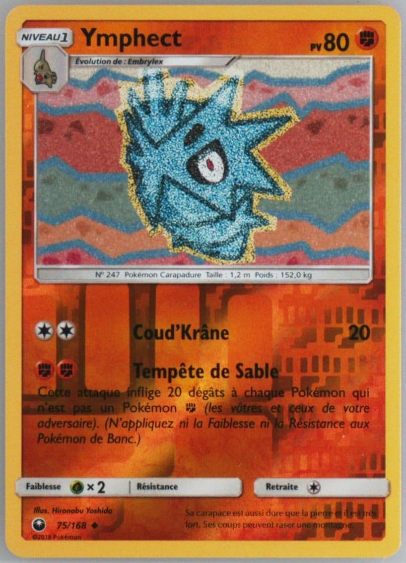 Ymphect-Reverse Foil French (75) 2018 Pokemon Sun & Moon Celestial Storm