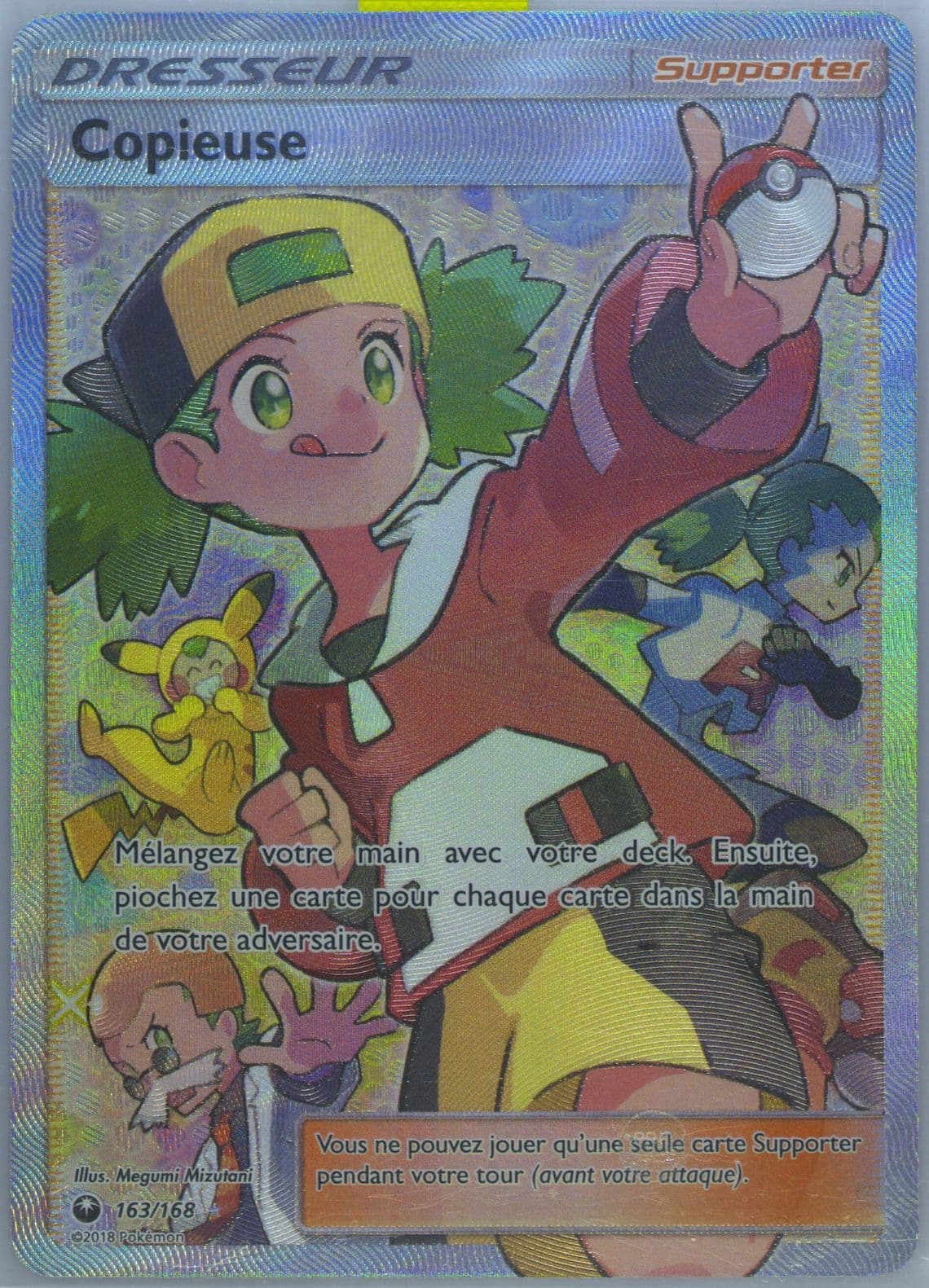 Full Art/Copieuse French (163) 2018 Pokemon Sun & Moon Celestial Storm