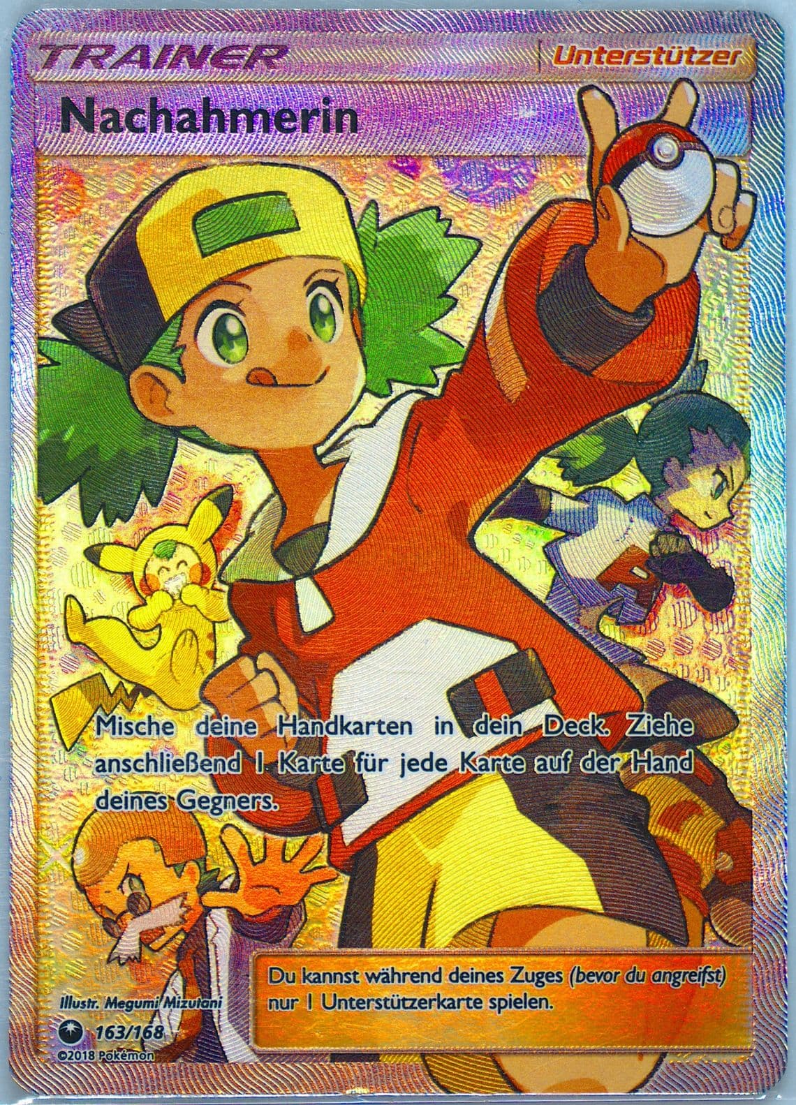 Full Art/Nachahmerin German (163) 2018 Pokemon Sun & Moon Celestial Storm