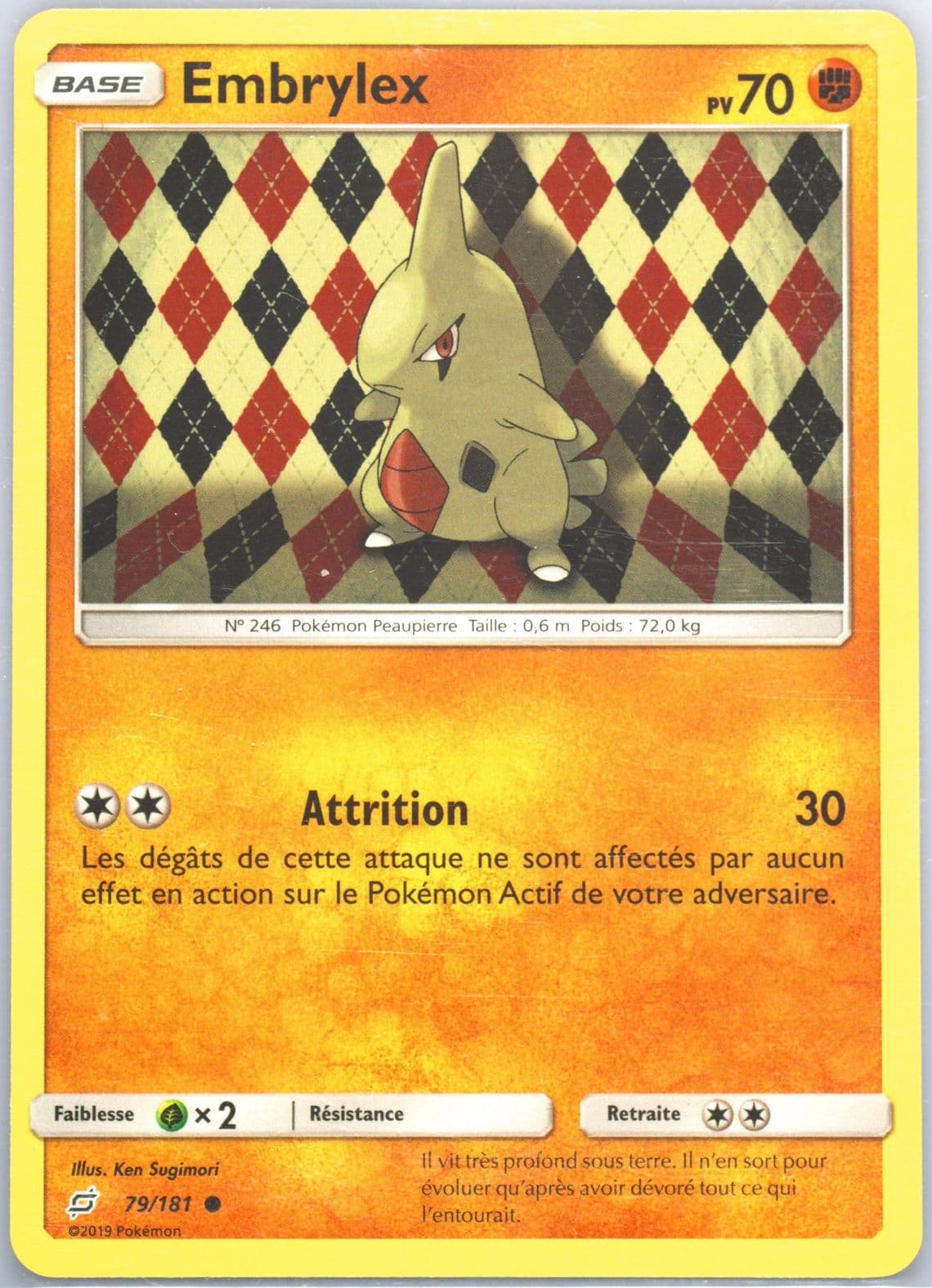 Embrylex French (79) 2019 Pokemon Sun & Moon Team Up