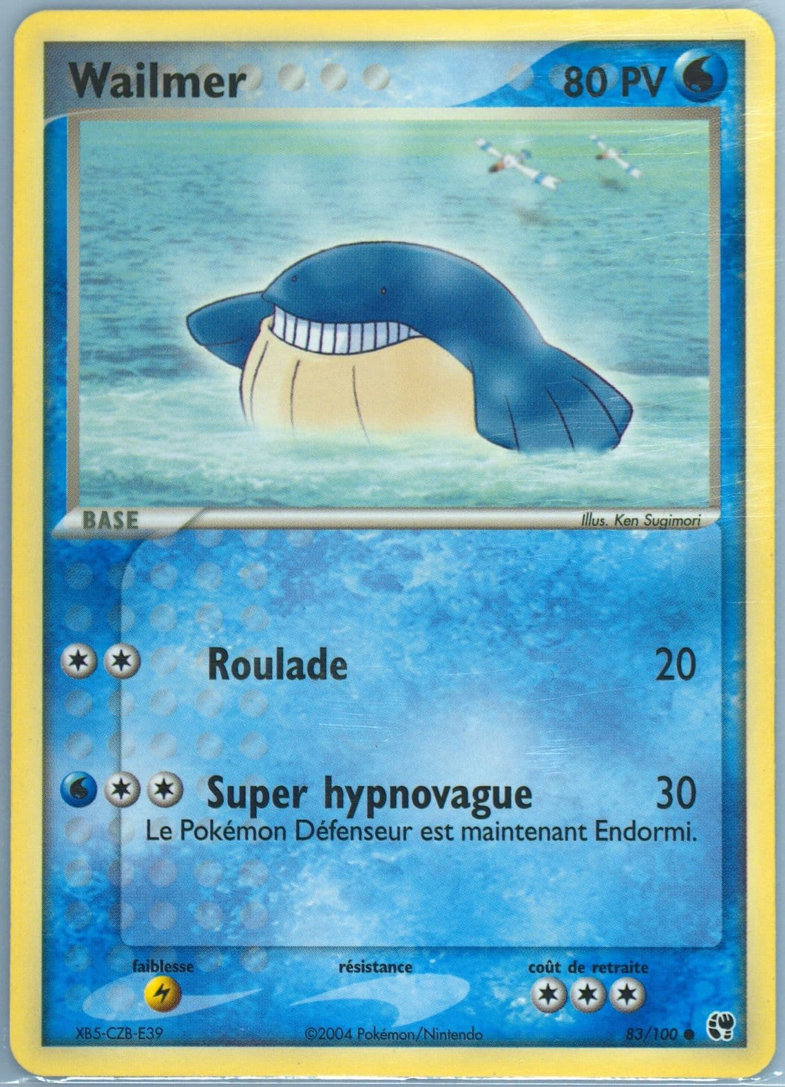 Wailmer (83) 2004 Pokemon French EX Sandstorm