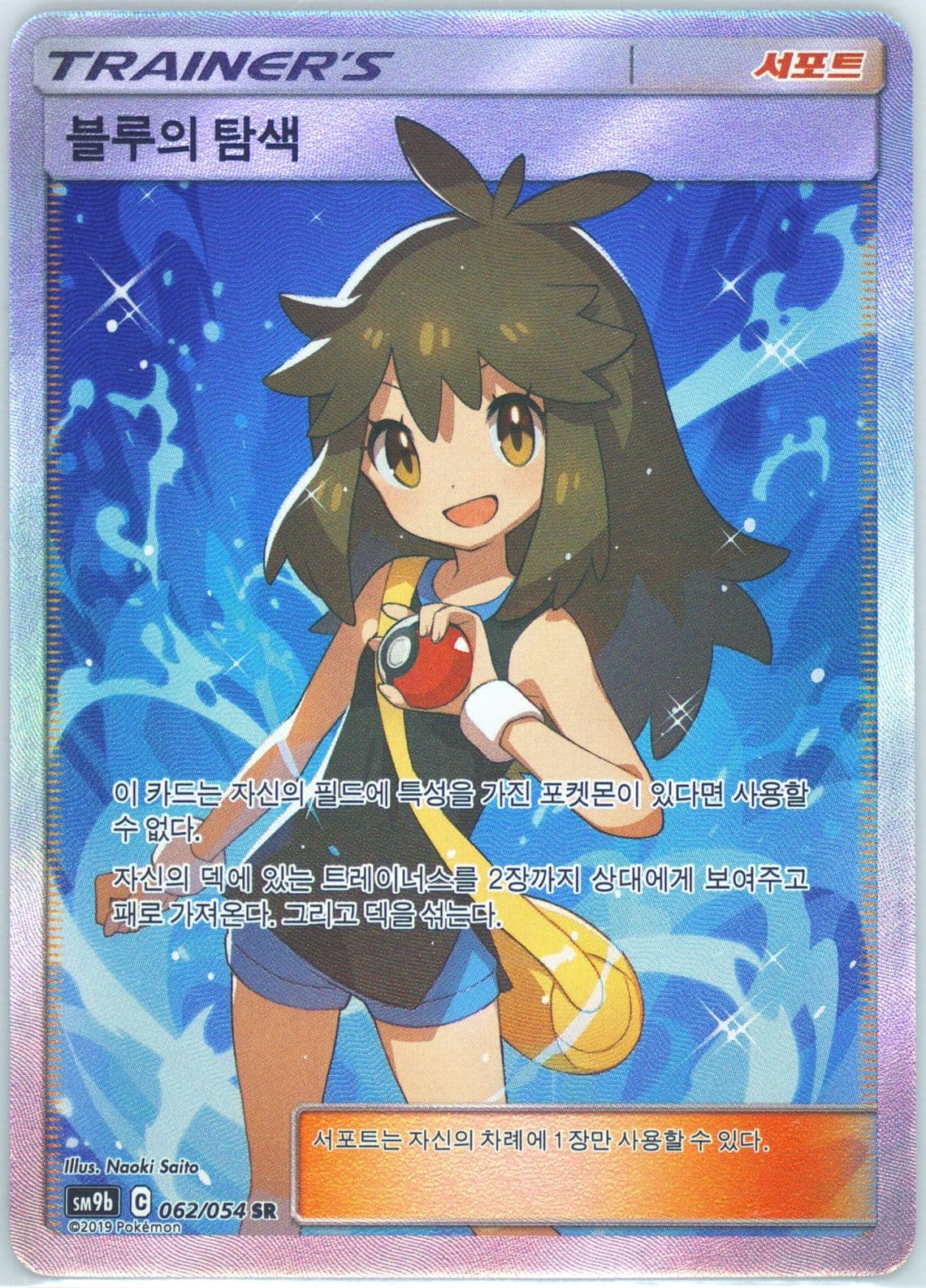 Green's Exploration (048) 2019 Pokemon Korean Sun & Moon Full Metal Wall
