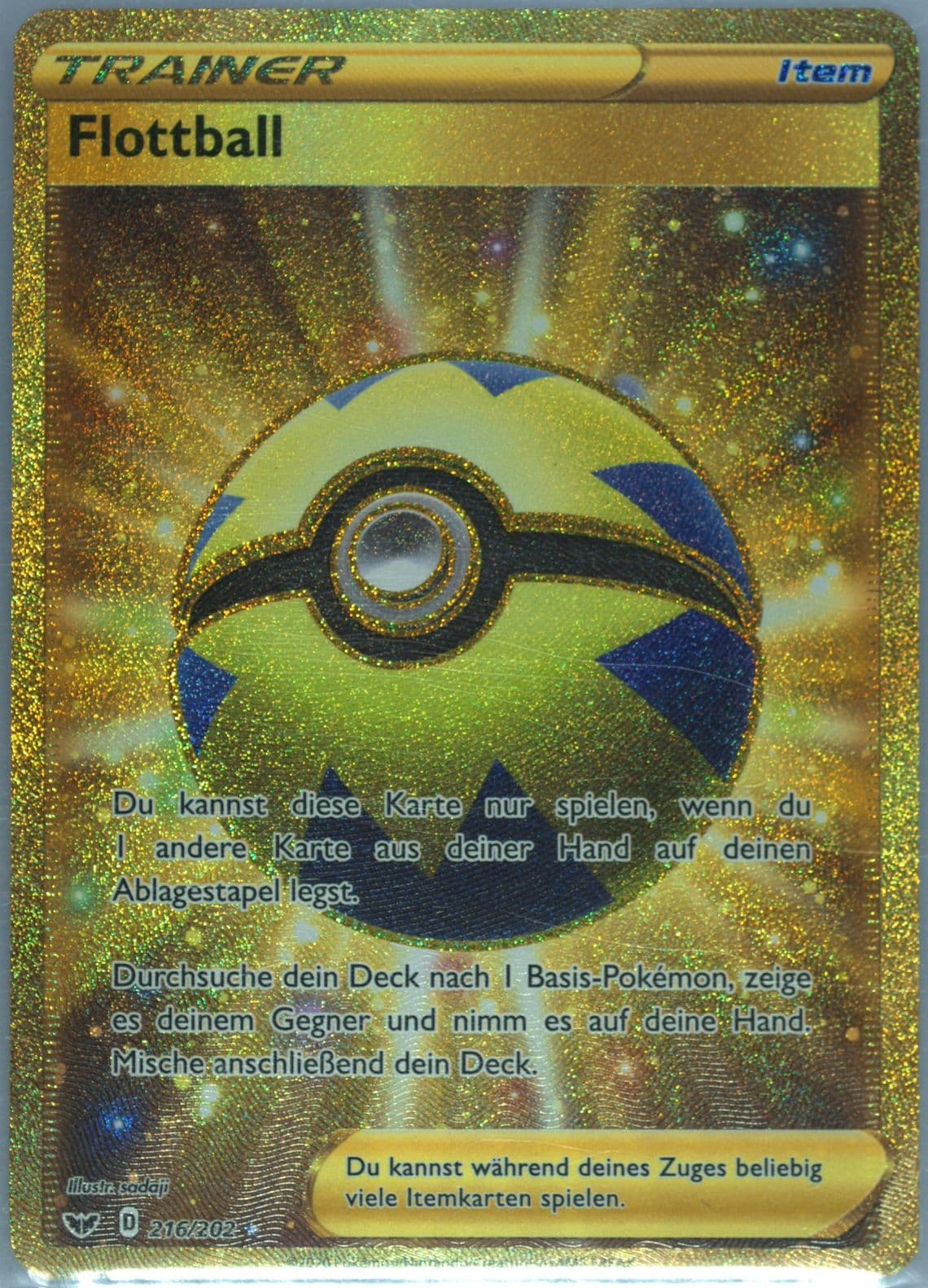 Full Art/Flottball German-Secret (216) 2020 Pokemon Sword & Shield