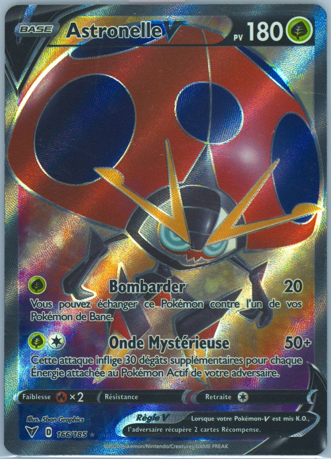 Full Art/Astronelle V French (166) 2020 Pokemon Sword & Shield Vivid Voltage