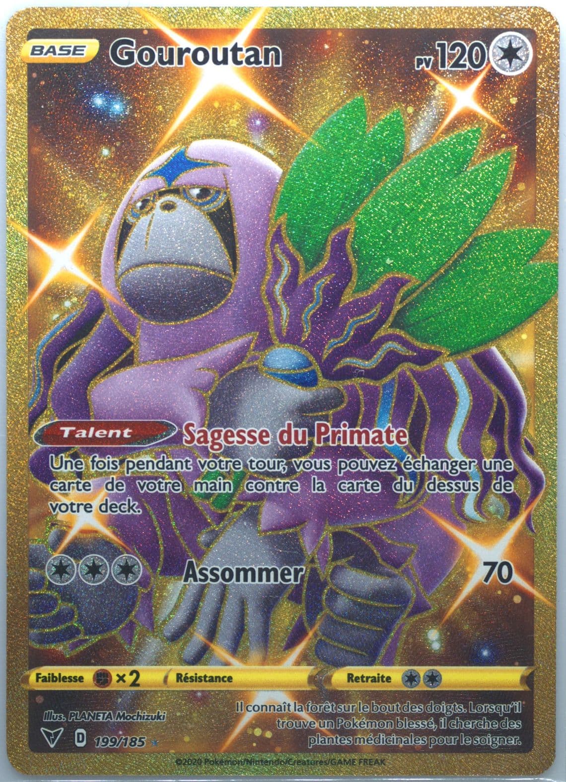 Full Art/Gouroutan French-Secret (199) 2020 Pokemon Sword & Shield Vivid Voltage