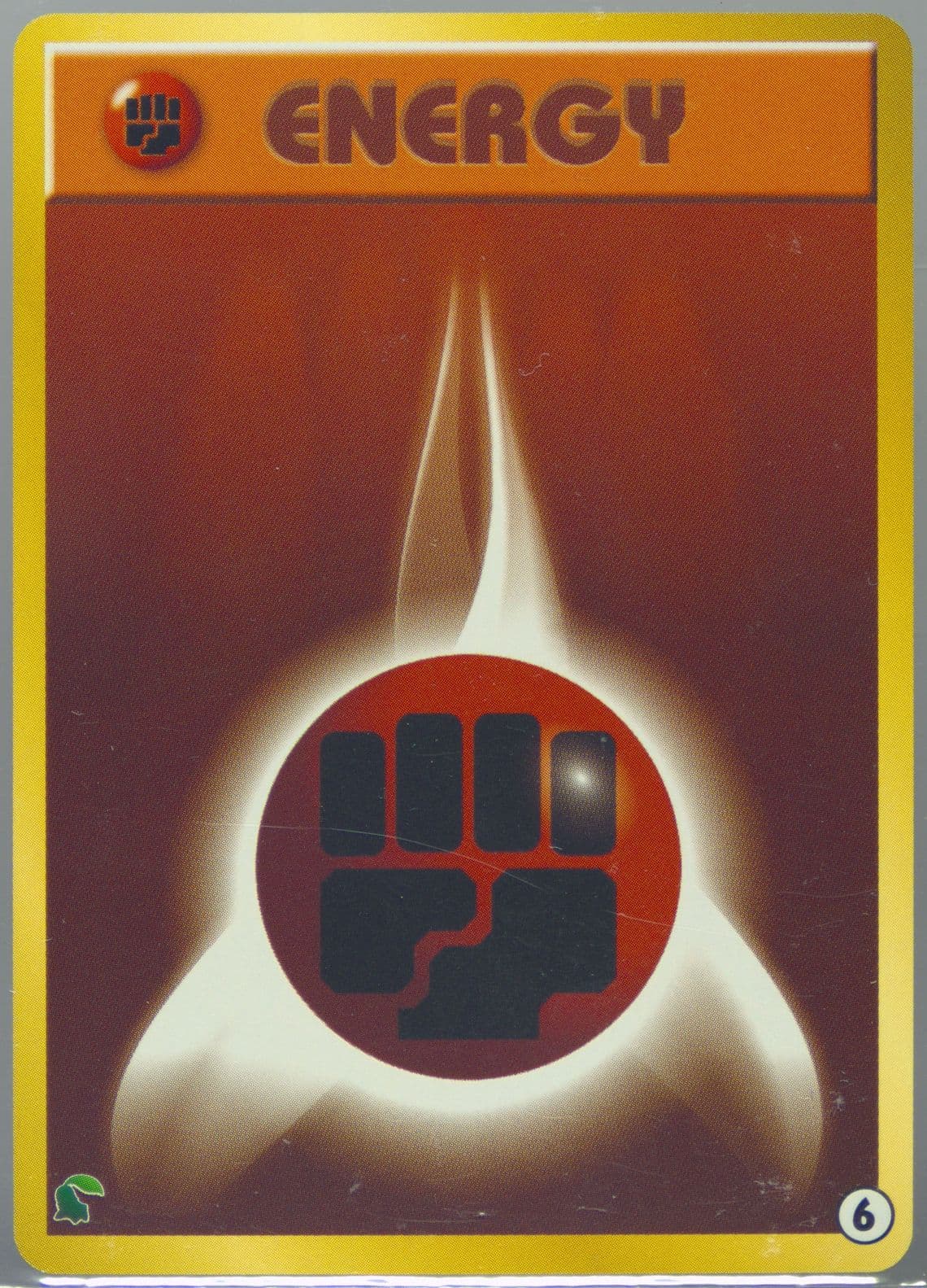 Fighting Energy (6) 2001 Pokemon Japanese Chikorita Half Deck