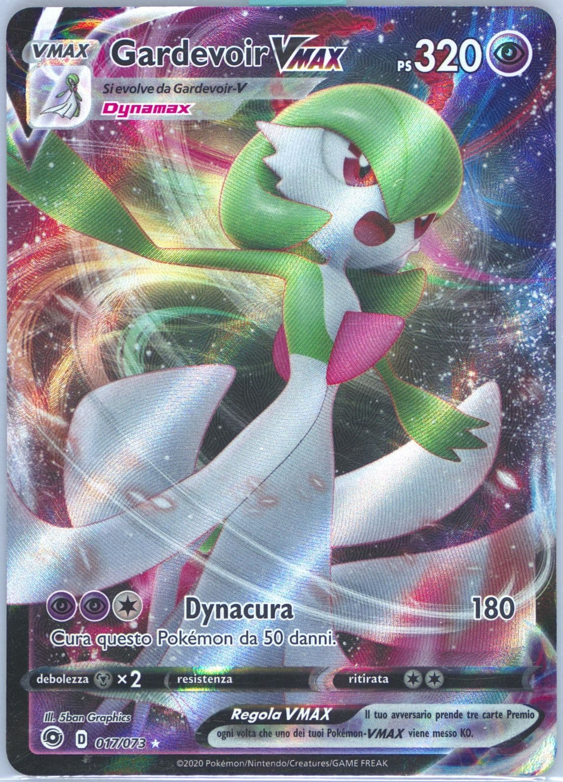 Full Art/Gardevoir Vmax Italian (017) 2020 Pokemon Sword & Shield Champion's Path