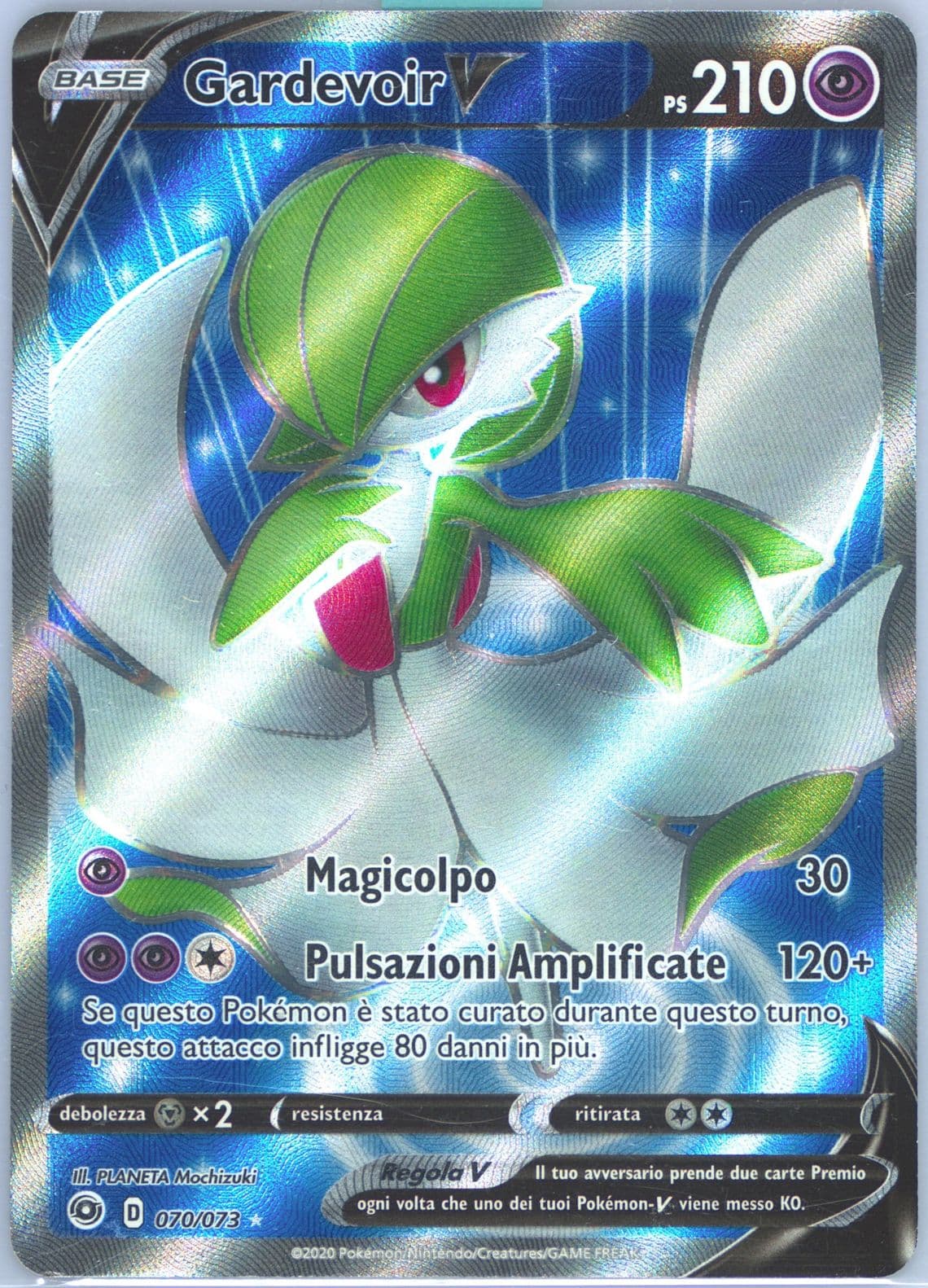 Full Art/Gardevoir V Italian (070) 2020 Pokemon Sword & Shield Champion's Path
