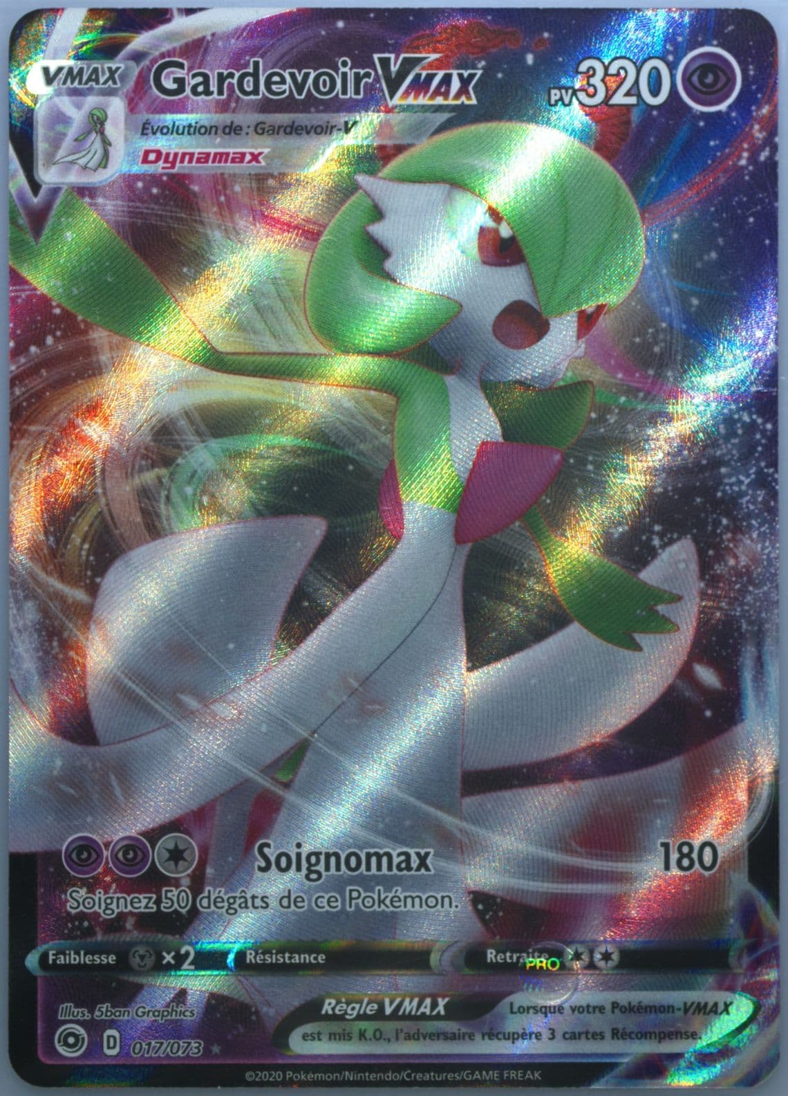 Full Art/Gardevoir Vmax French (017) 2020 Pokemon Sword & Shield Champion's Path