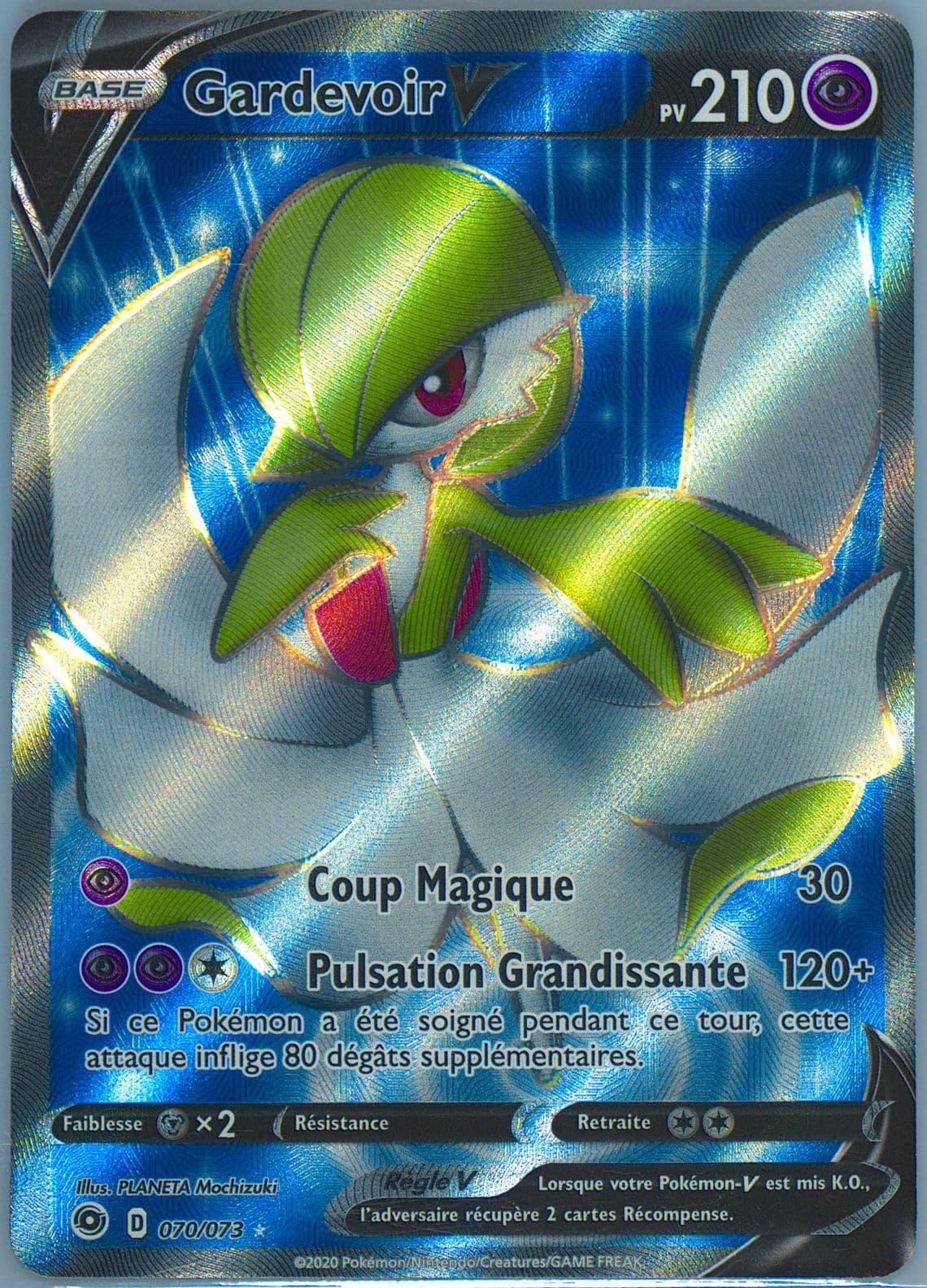 Full Art/Gardevoir V French (070) 2020 Pokemon Sword & Shield Champion's Path