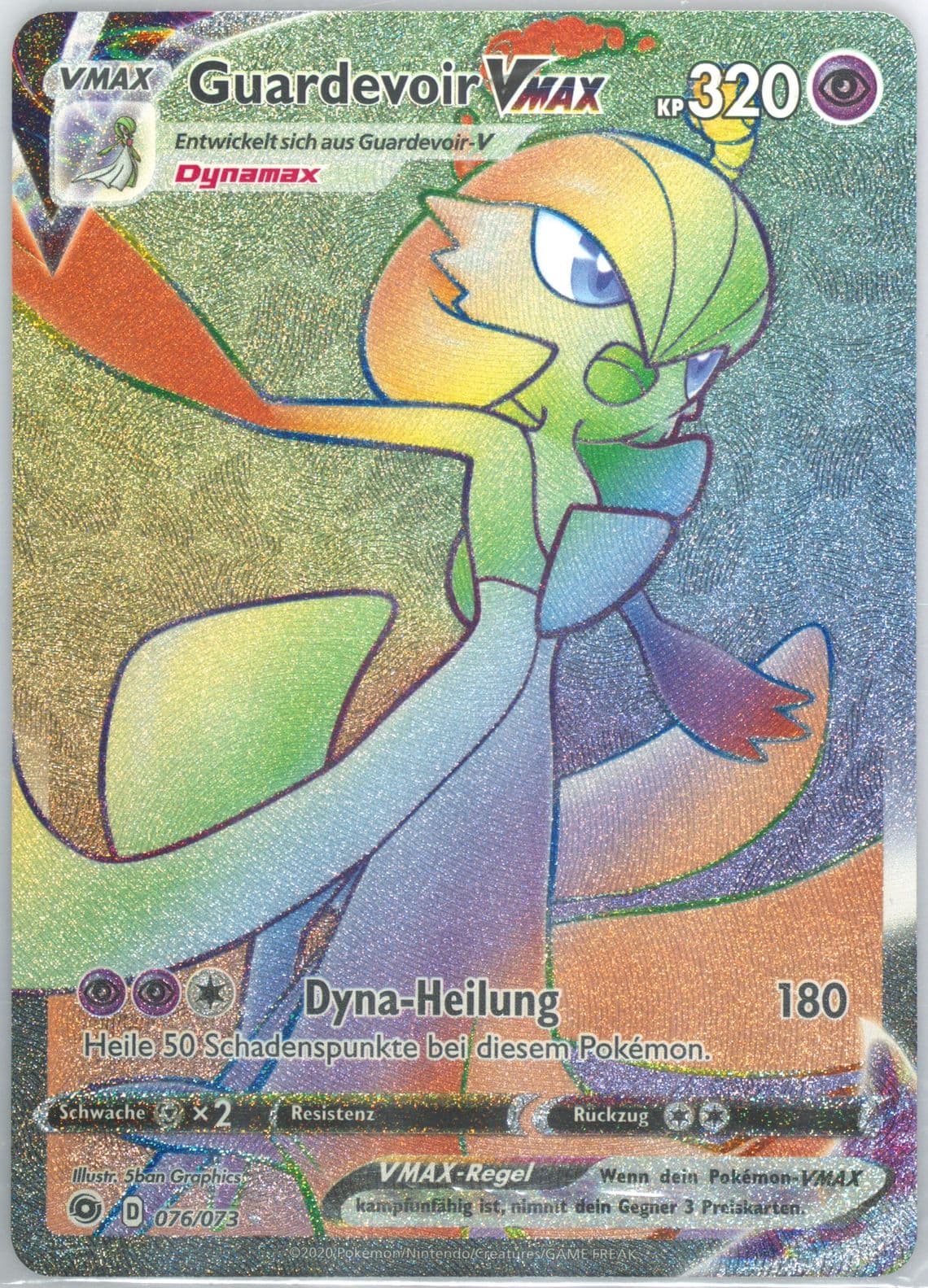 Full Art/Guardevoir Vmax German-Secret (076) 2020 Pokemon Sword & Shield Champion's Path