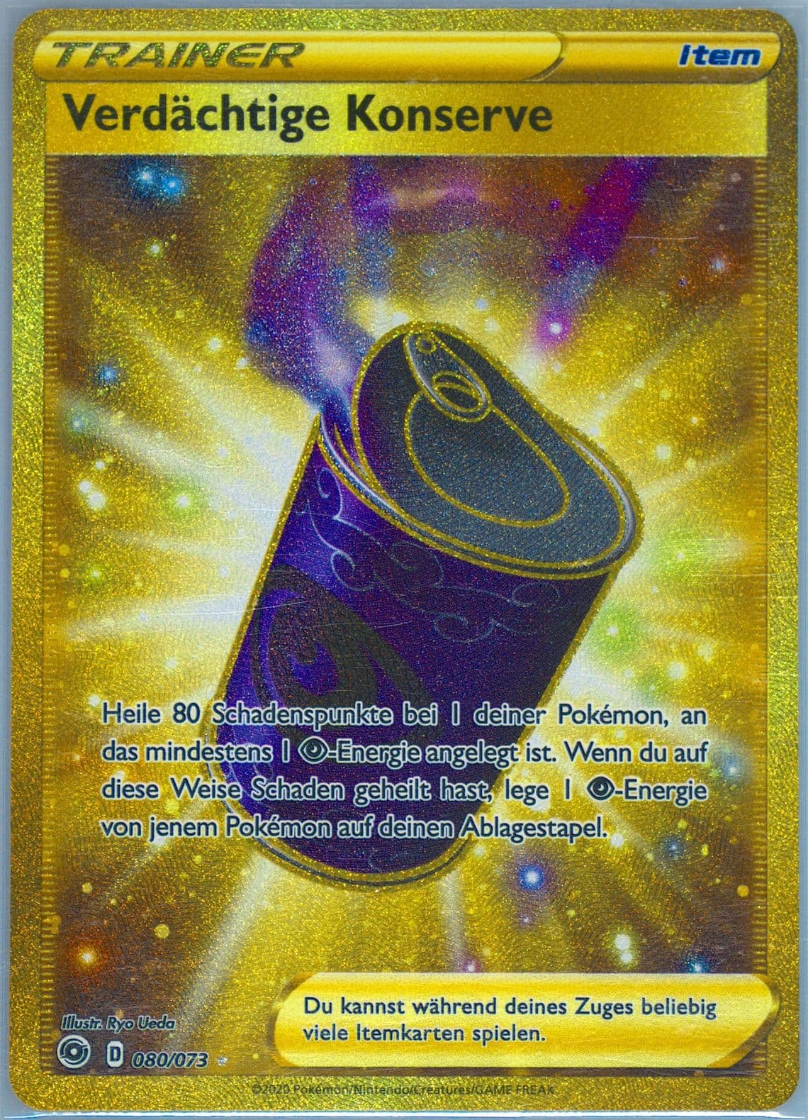 Full Art/Verdachtige Konserve German-Secret (080) 2020 Pokemon Sword & Shield Champion's Path