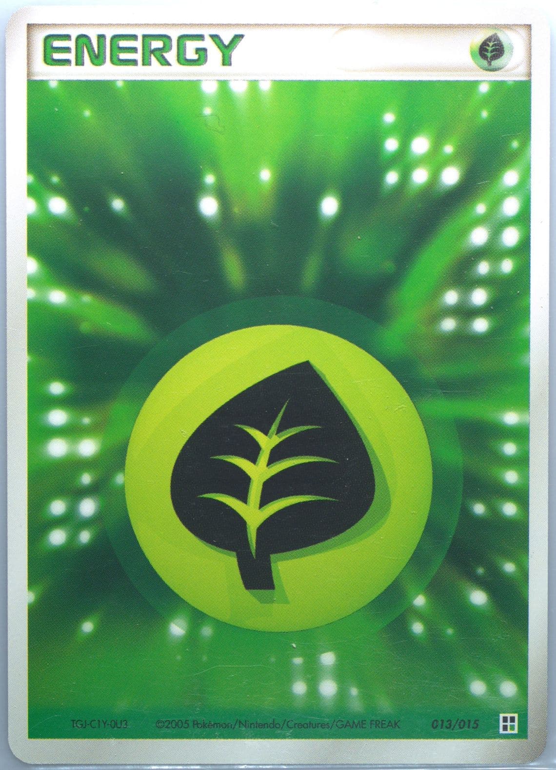 Grass Energy Grass (013) 2005 Pokemon Japanese Quick Construction Packs